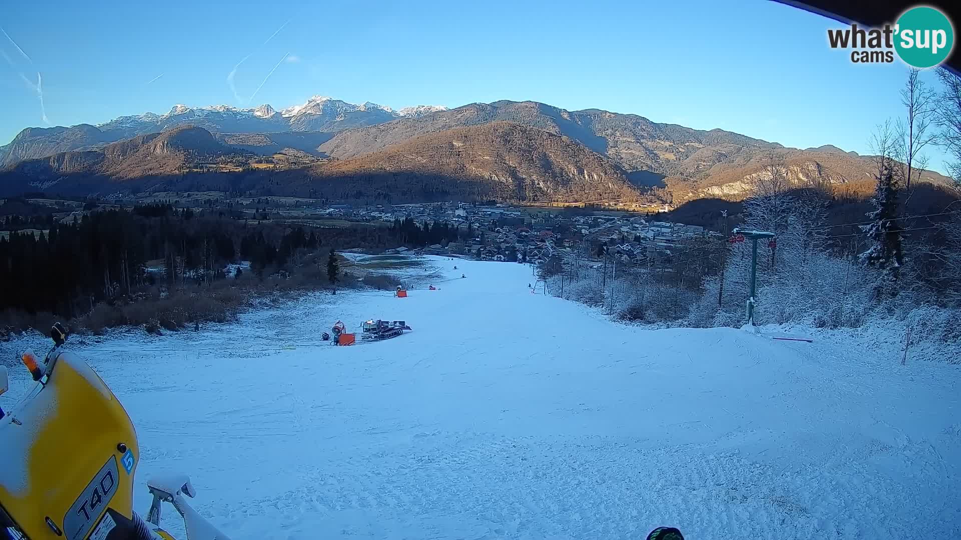 Cámara en vivo Bohinjska Bistrica – Vista en directo desde la estación de esquí Kozji Hrbet