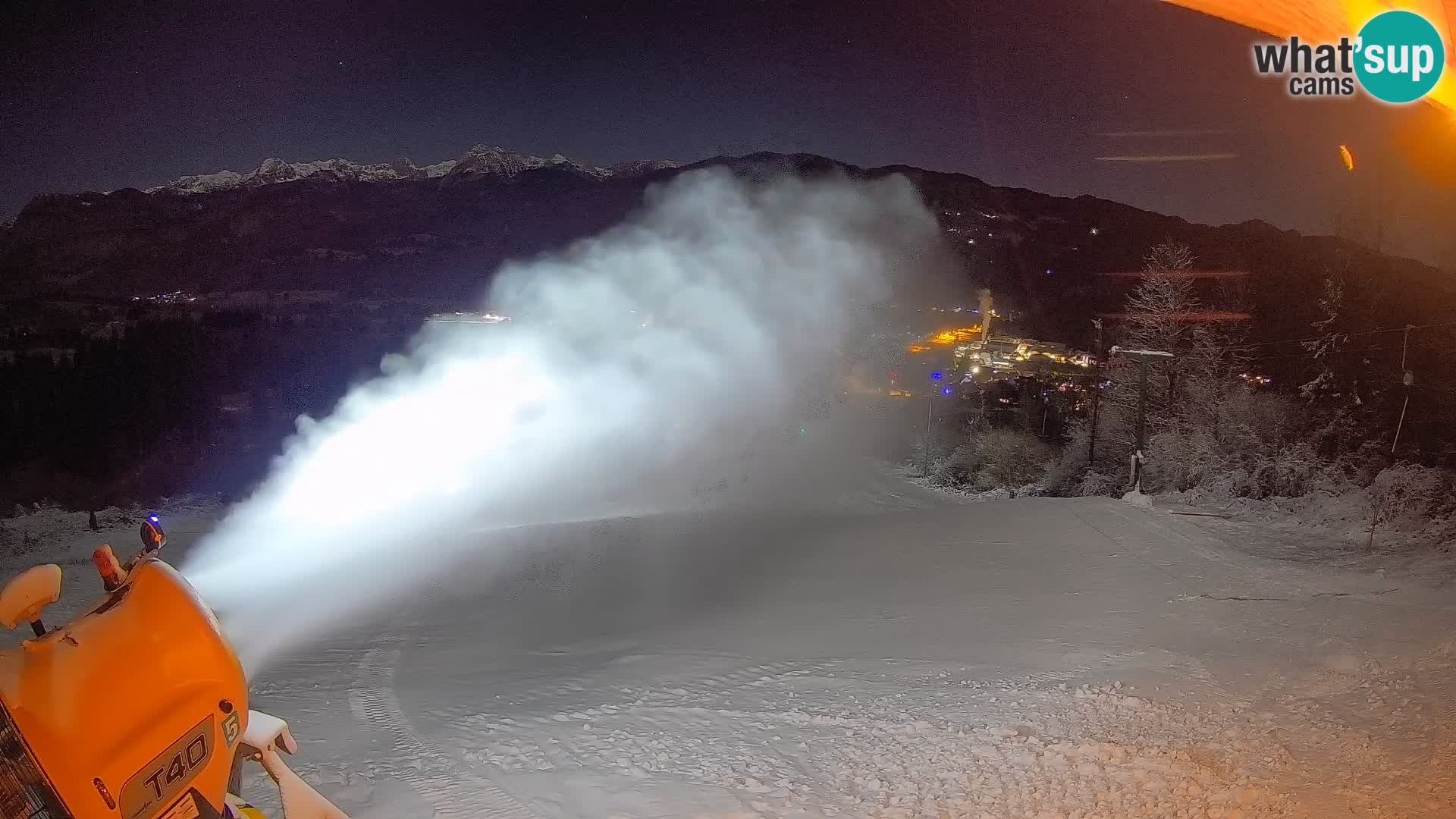 Webcam Bohinjska Bistrica – Live View from Kozji Hrbet Ski Station