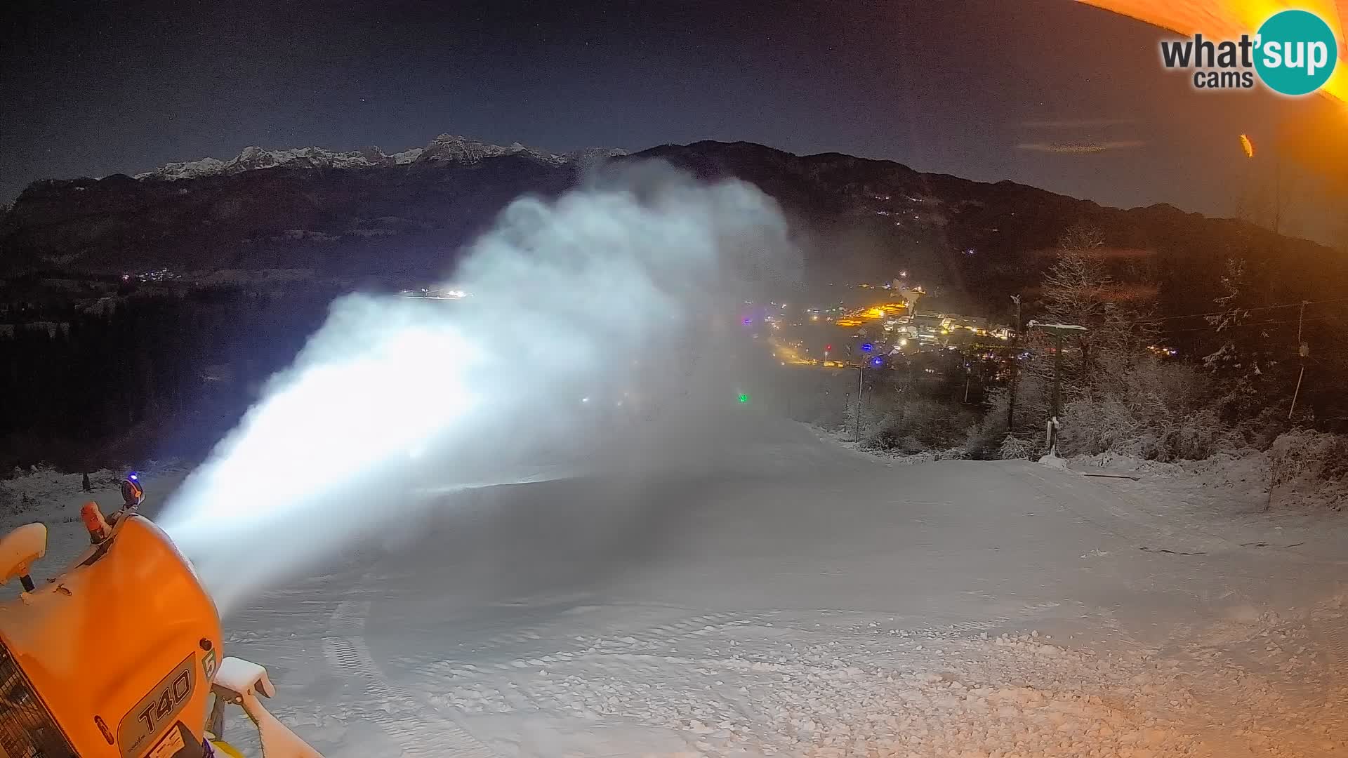 Cámara en vivo Bohinjska Bistrica – Vista en directo desde la estación de esquí Kozji Hrbet