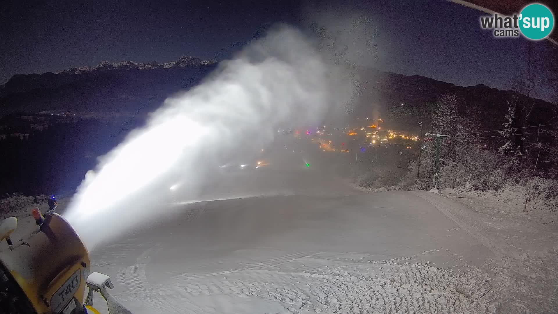 Webcam Bohinjska Bistrica – Live View from Kozji Hrbet Ski Station