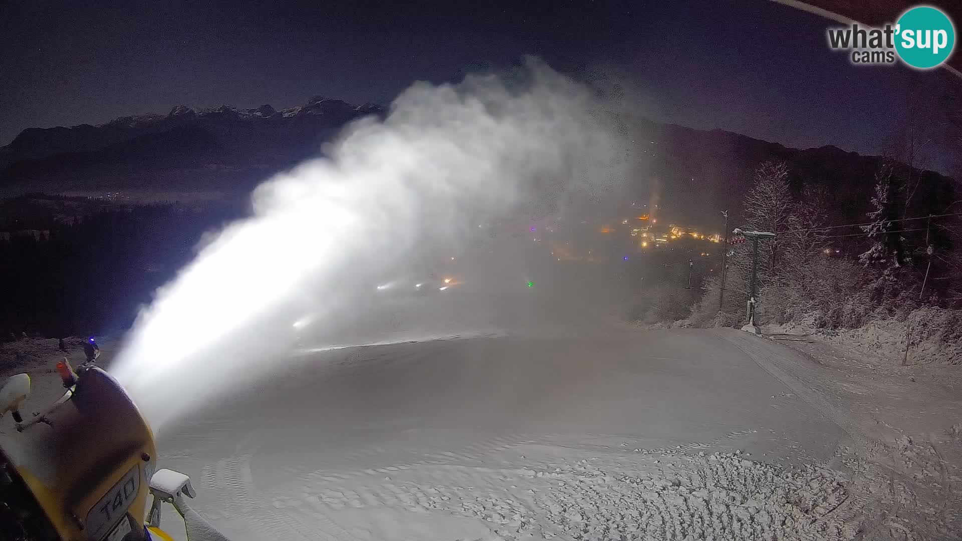 Webcam Bohinjska Bistrica – Vista live dalla stazione sciistica Kozji Hrbet