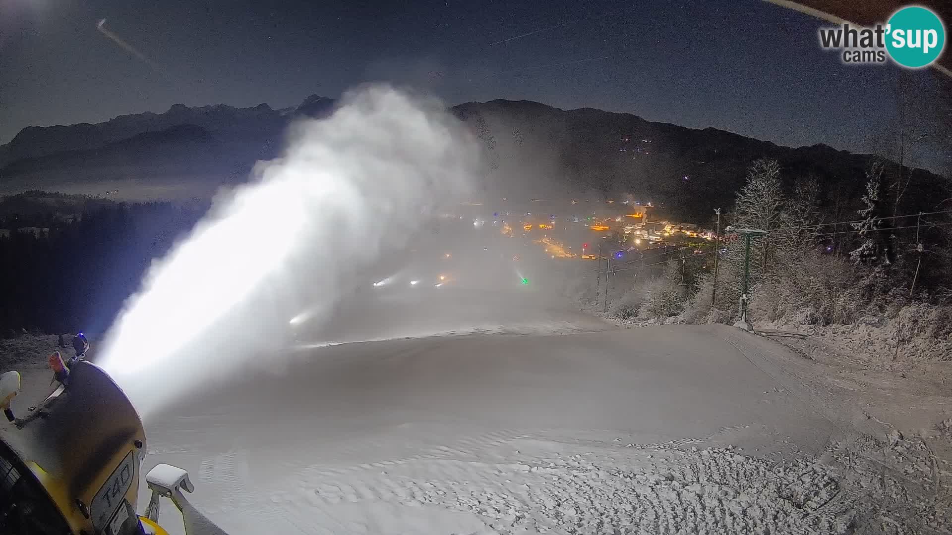 Cámara en vivo Bohinjska Bistrica – Vista en directo desde la estación de esquí Kozji Hrbet