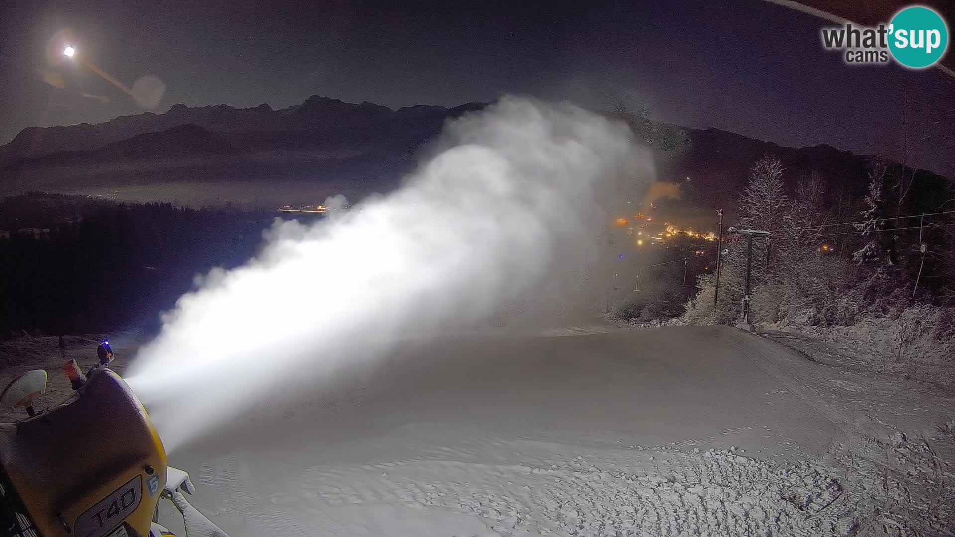 Webcam Bohinjska Bistrica – Vista live dalla stazione sciistica Kozji Hrbet