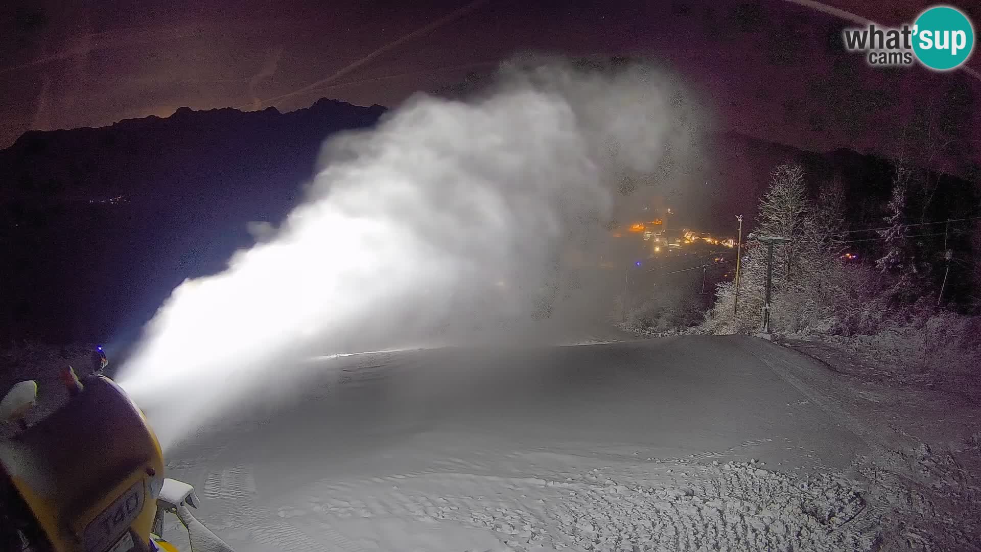 Webcam Bohinjska Bistrica – Vista live dalla stazione sciistica Kozji Hrbet