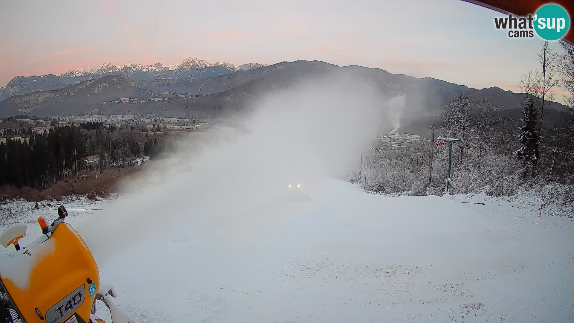 Livekamera Bohinjska Bistrica – Liveblick von der Skistation Kozji Hrbet