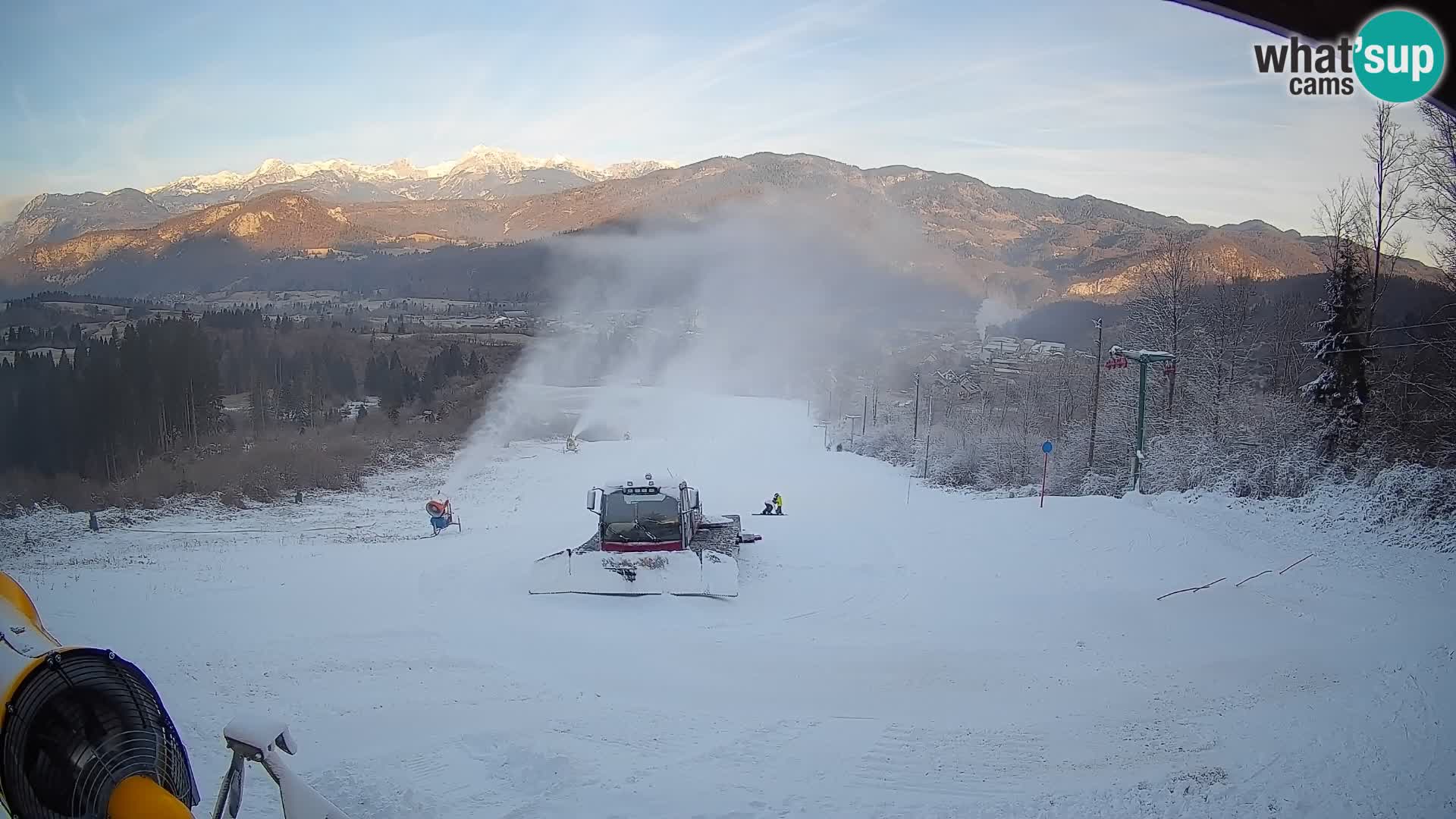 Webcam Bohinjska Bistrica – Live View from Kozji Hrbet Ski Station