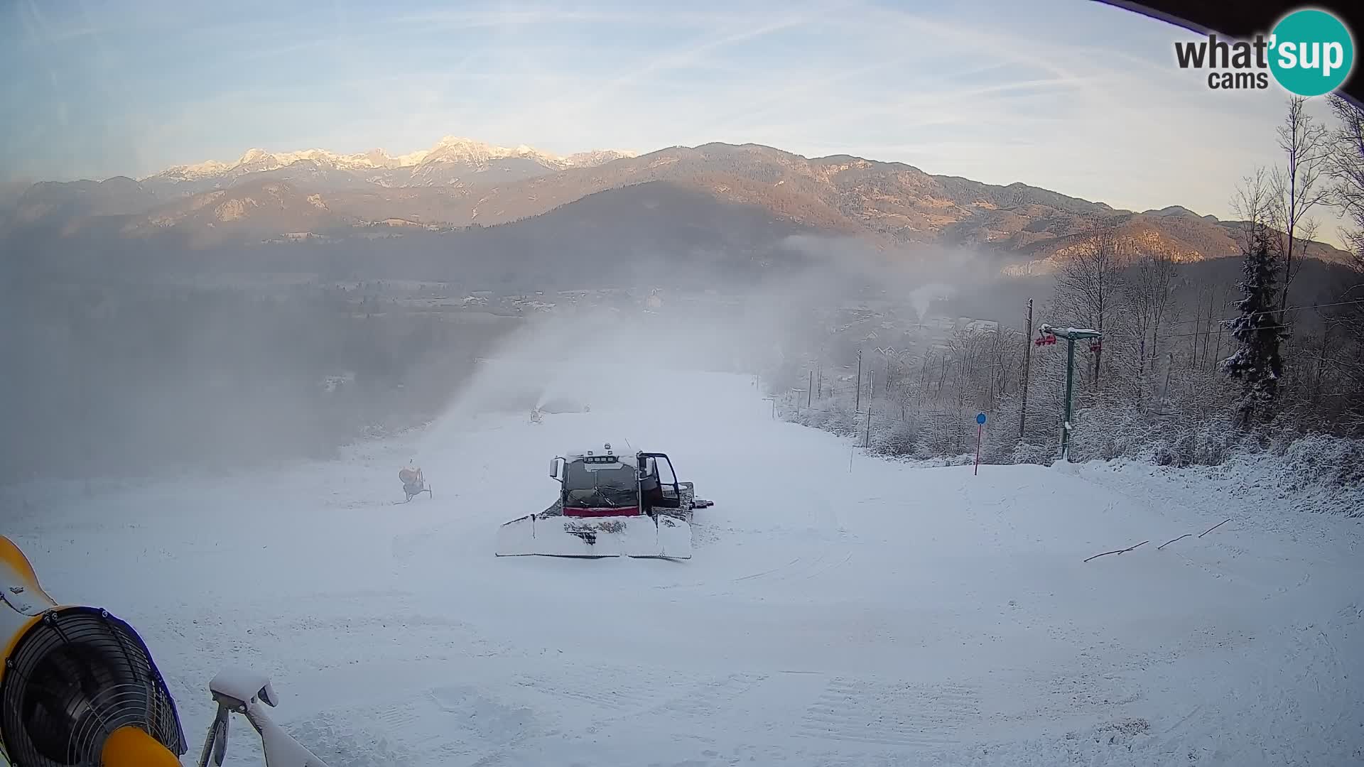 Livekamera Bohinjska Bistrica – Liveblick von der Skistation Kozji Hrbet