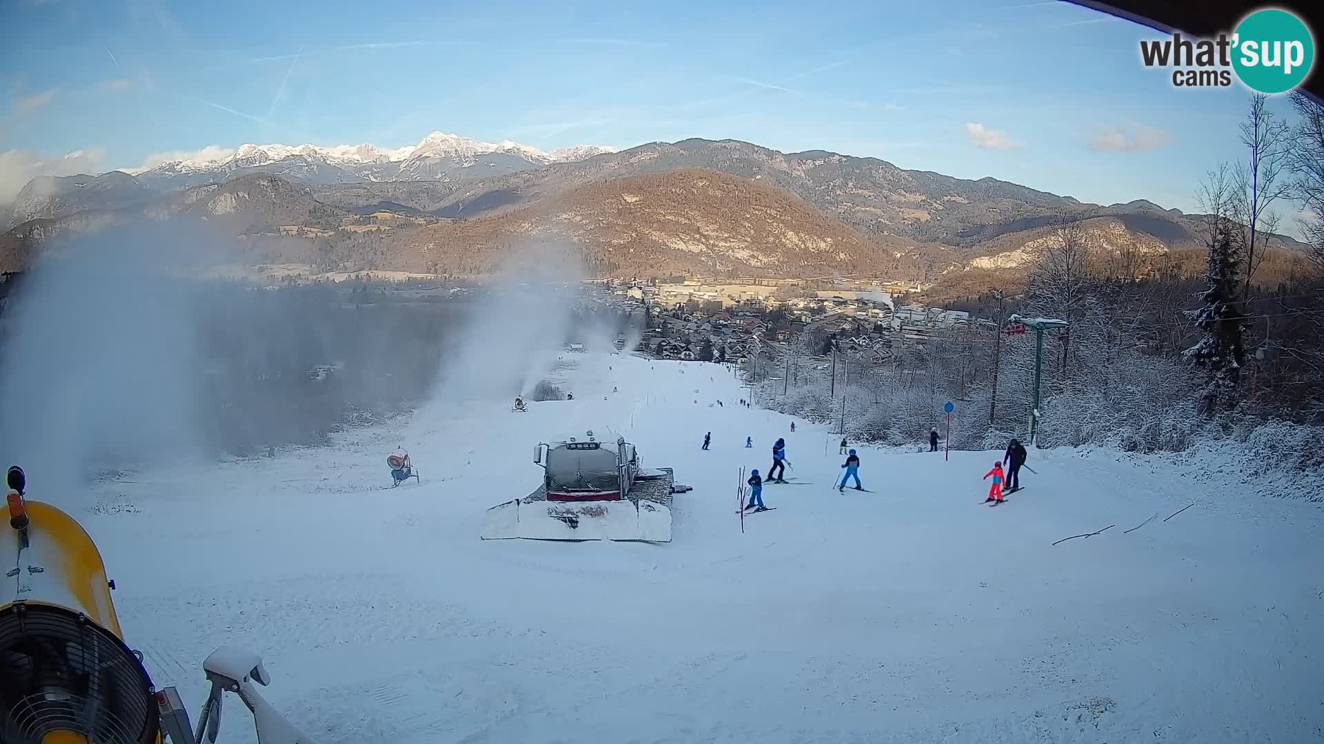 Livekamera Bohinjska Bistrica – Liveblick von der Skistation Kozji Hrbet