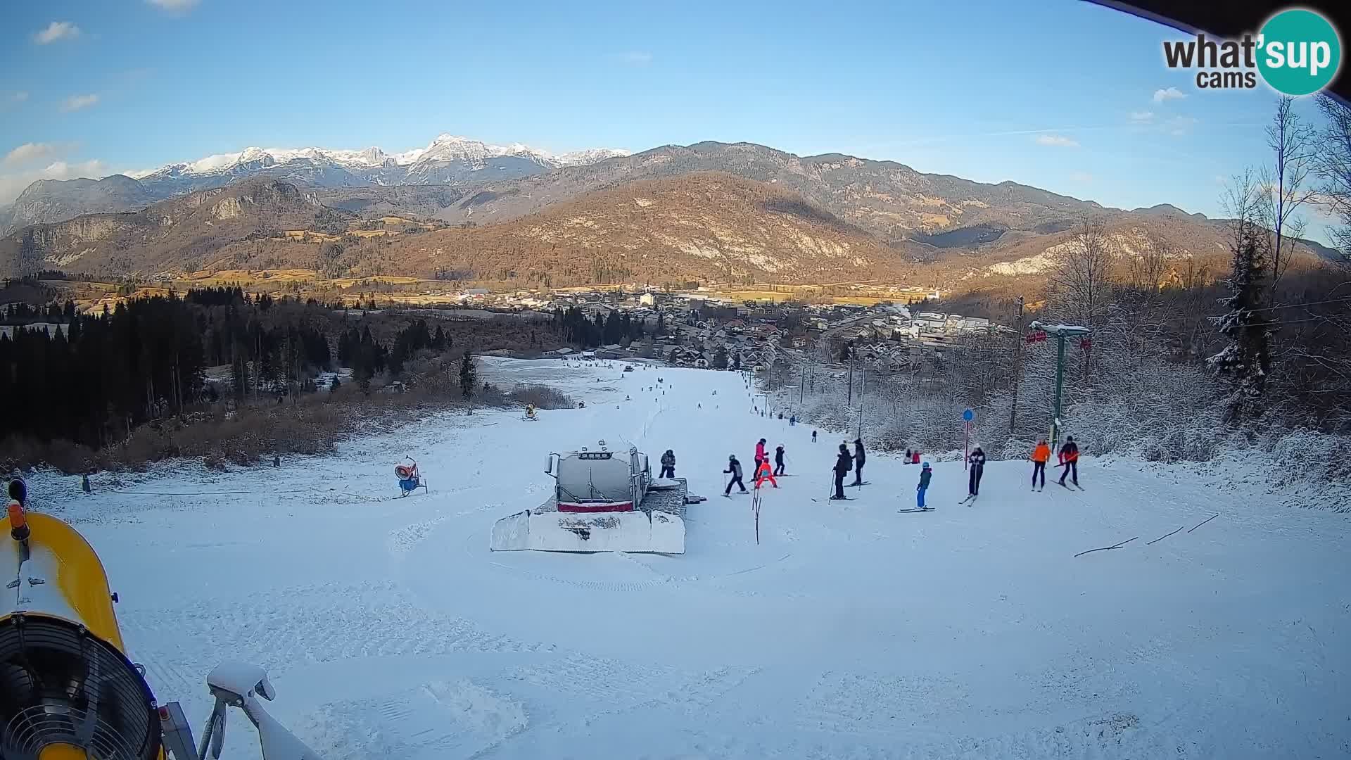 Webcam Bohinjska Bistrica – Vista live dalla stazione sciistica Kozji Hrbet