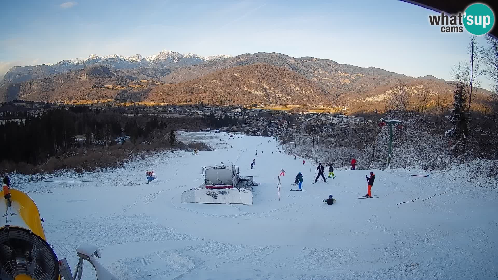 Webcam Bohinjska Bistrica – Live View from Kozji Hrbet Ski Station