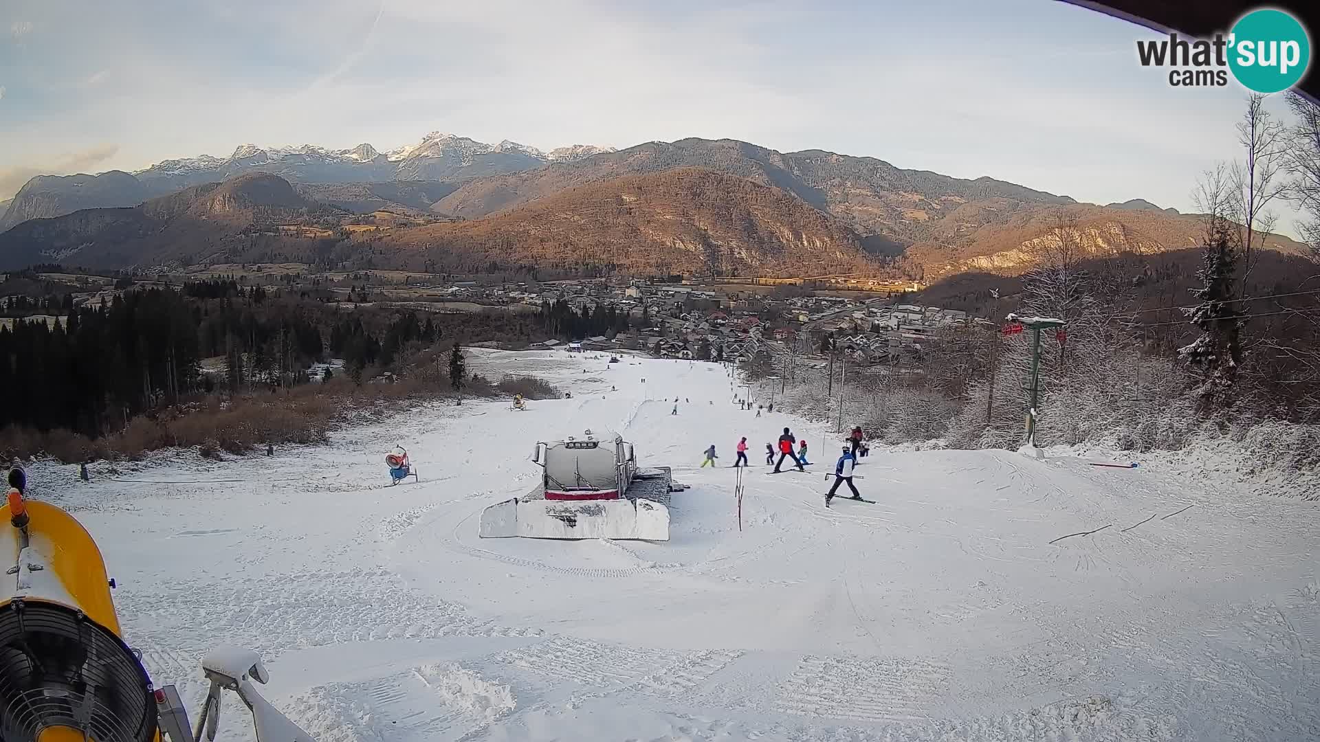 Webcam Bohinjska Bistrica – Live View from Kozji Hrbet Ski Station