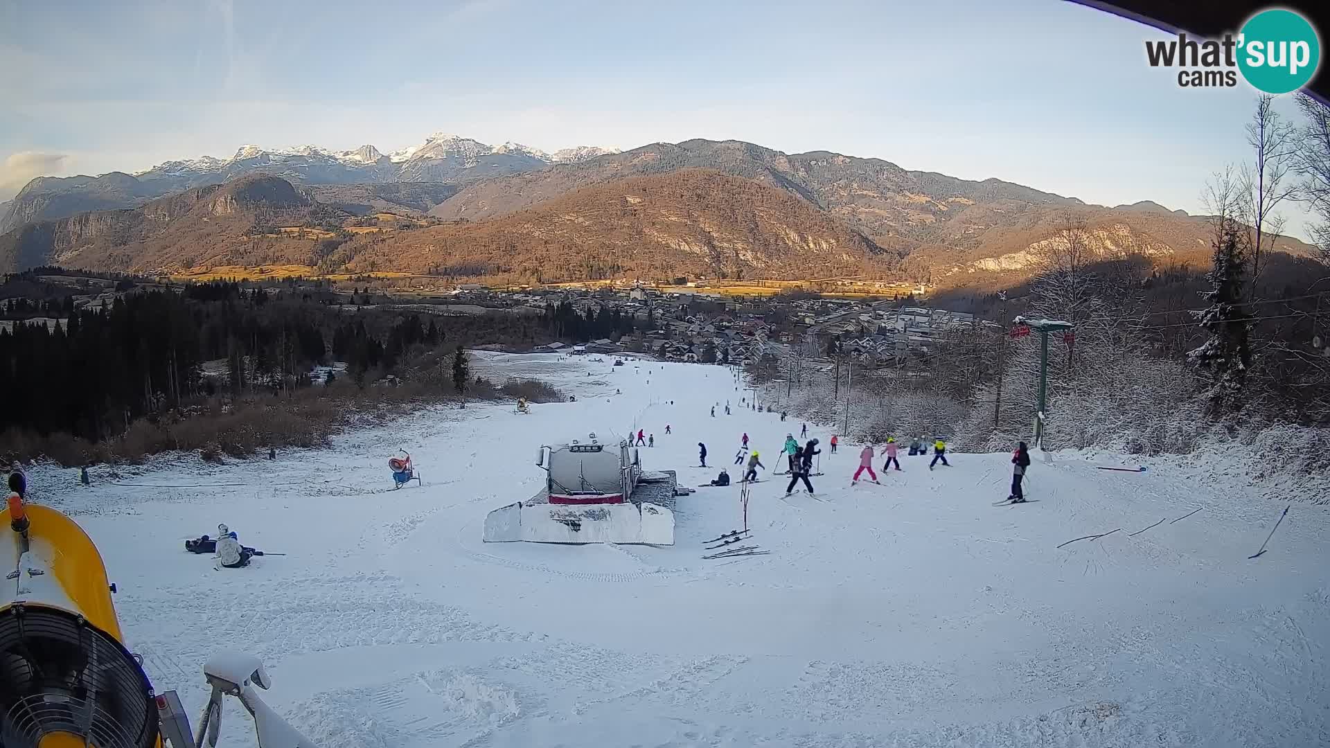 Webcam Bohinjska Bistrica – Vista live dalla stazione sciistica Kozji Hrbet