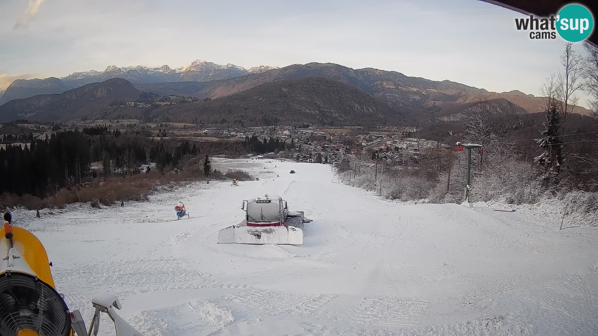 Webcam Bohinjska Bistrica – Vista live dalla stazione sciistica Kozji Hrbet
