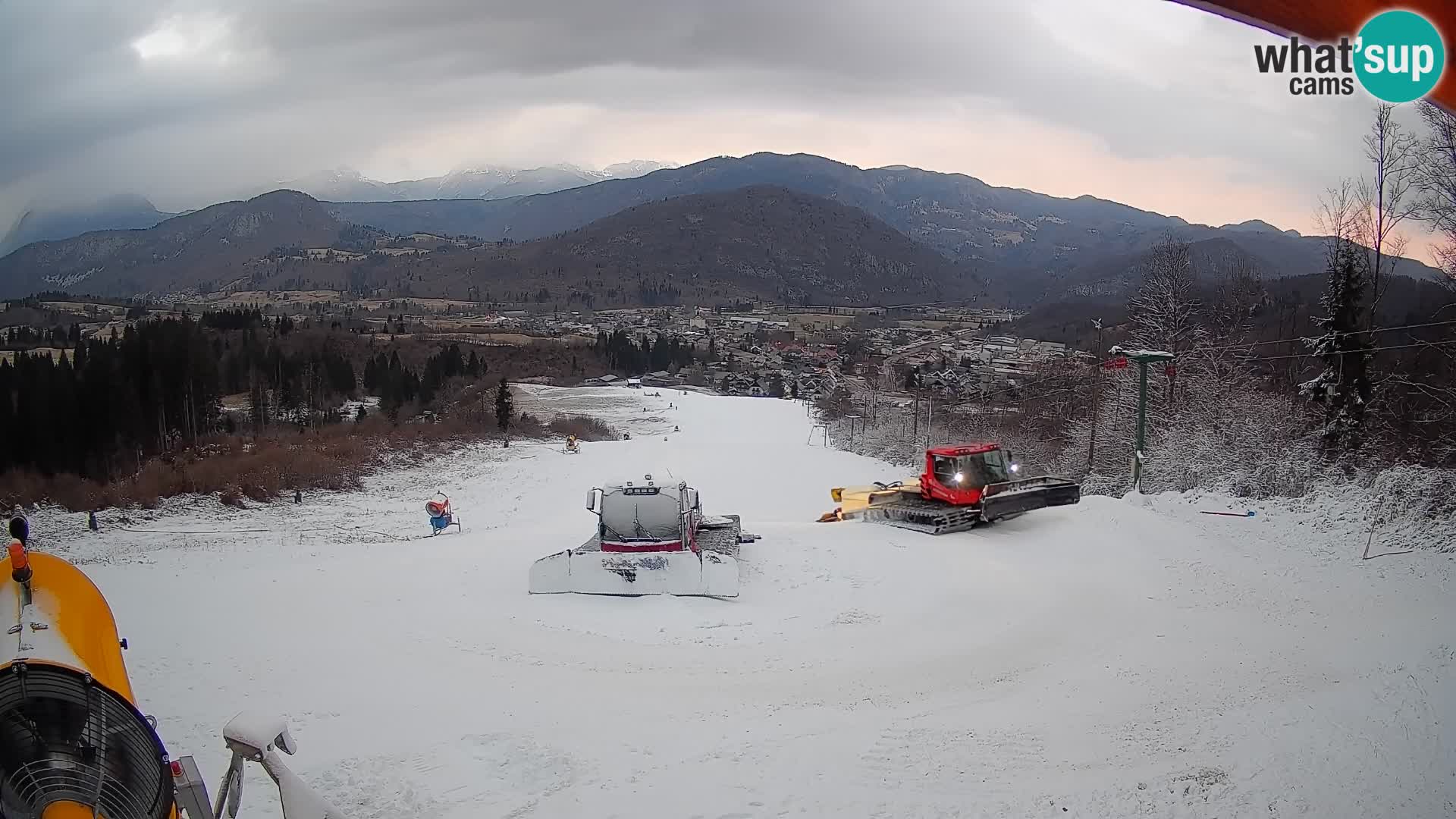 Webcam Bohinjska Bistrica – Live View from Kozji Hrbet Ski Station