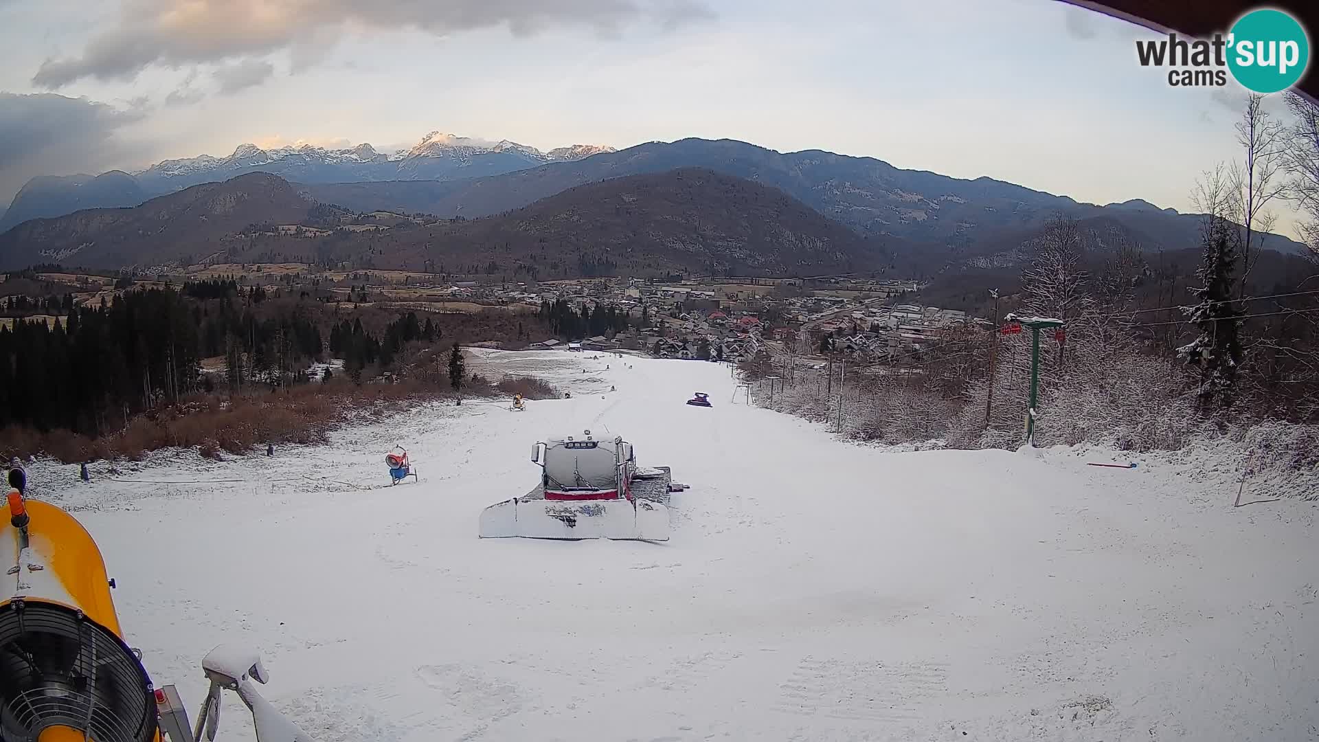 Webcam Bohinjska Bistrica – Vista live dalla stazione sciistica Kozji Hrbet