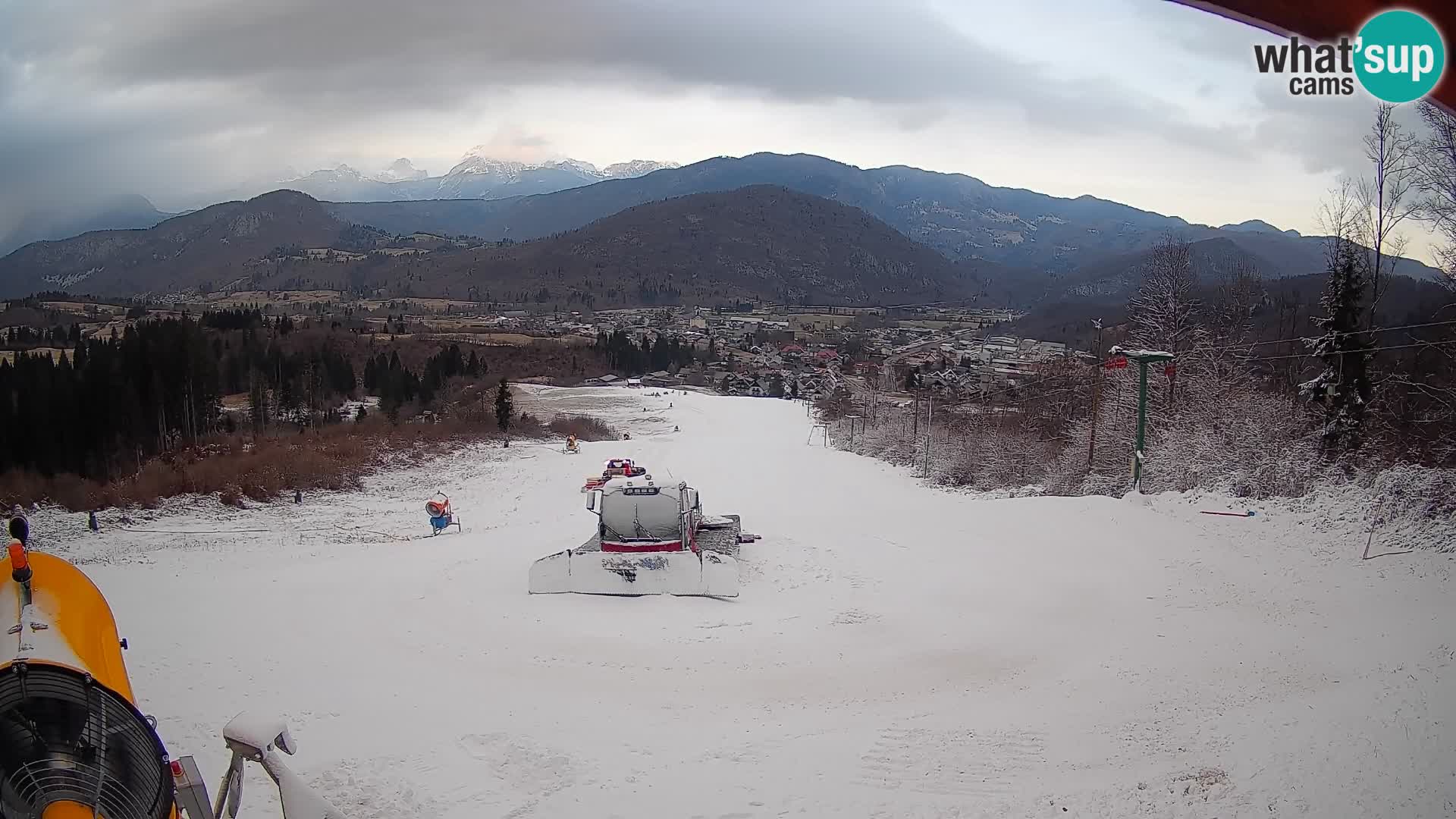 Webcam Bohinjska Bistrica – Live View from Kozji Hrbet Ski Station