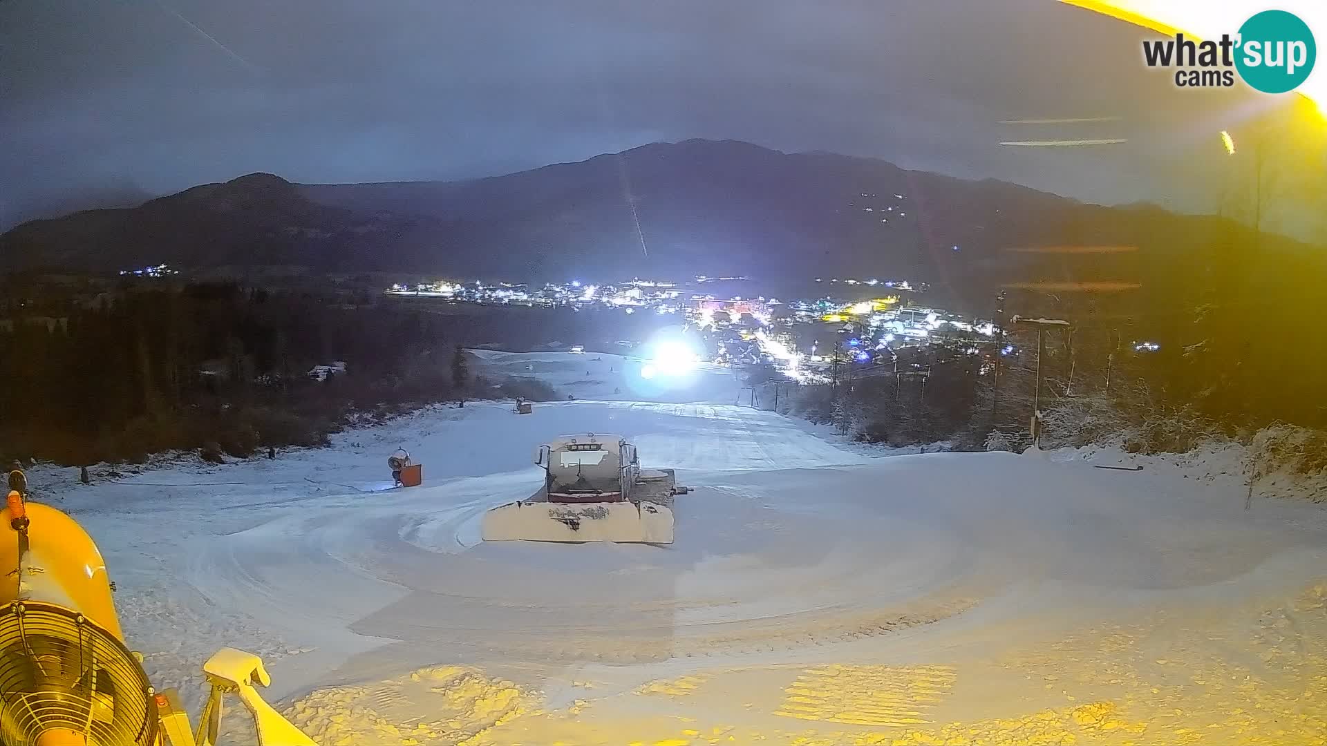 Kamera uživo Bohinjska Bistrica – Pogled u stvarnom vremenu sa skijališta Kozji Hrbet