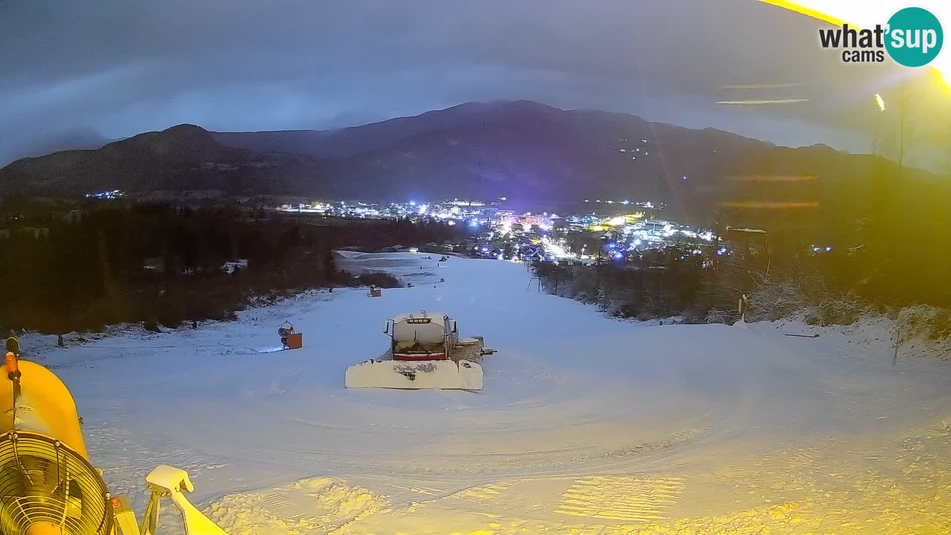 Webcam Bohinjska Bistrica – Live View from Kozji Hrbet Ski Station