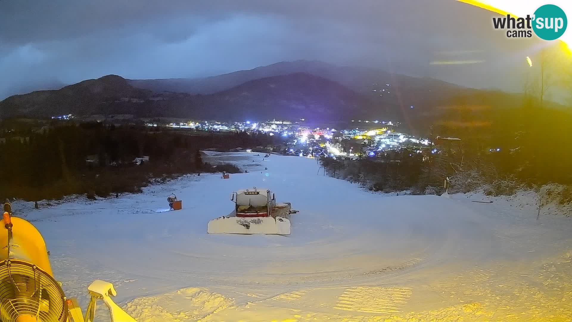 Webcam Bohinjska Bistrica – Live View from Kozji Hrbet Ski Station