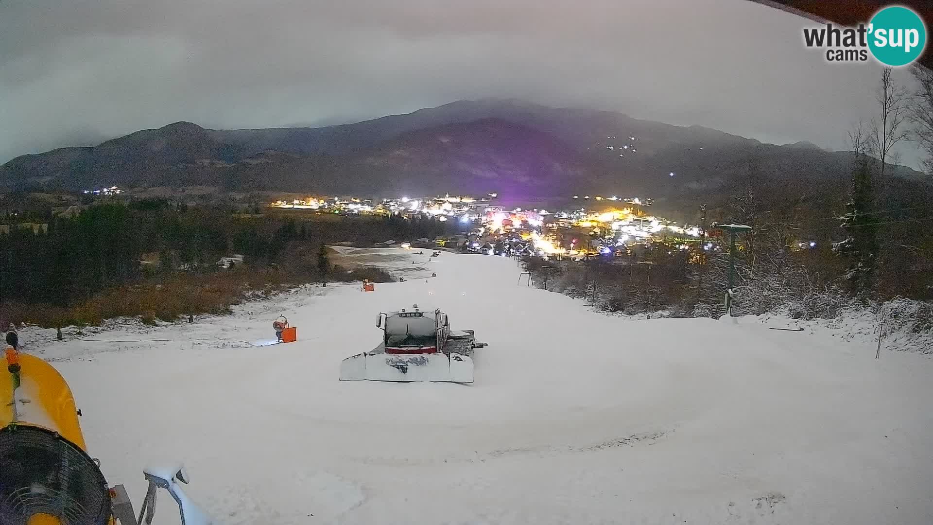 Webcam Bohinjska Bistrica – Vista live dalla stazione sciistica Kozji Hrbet