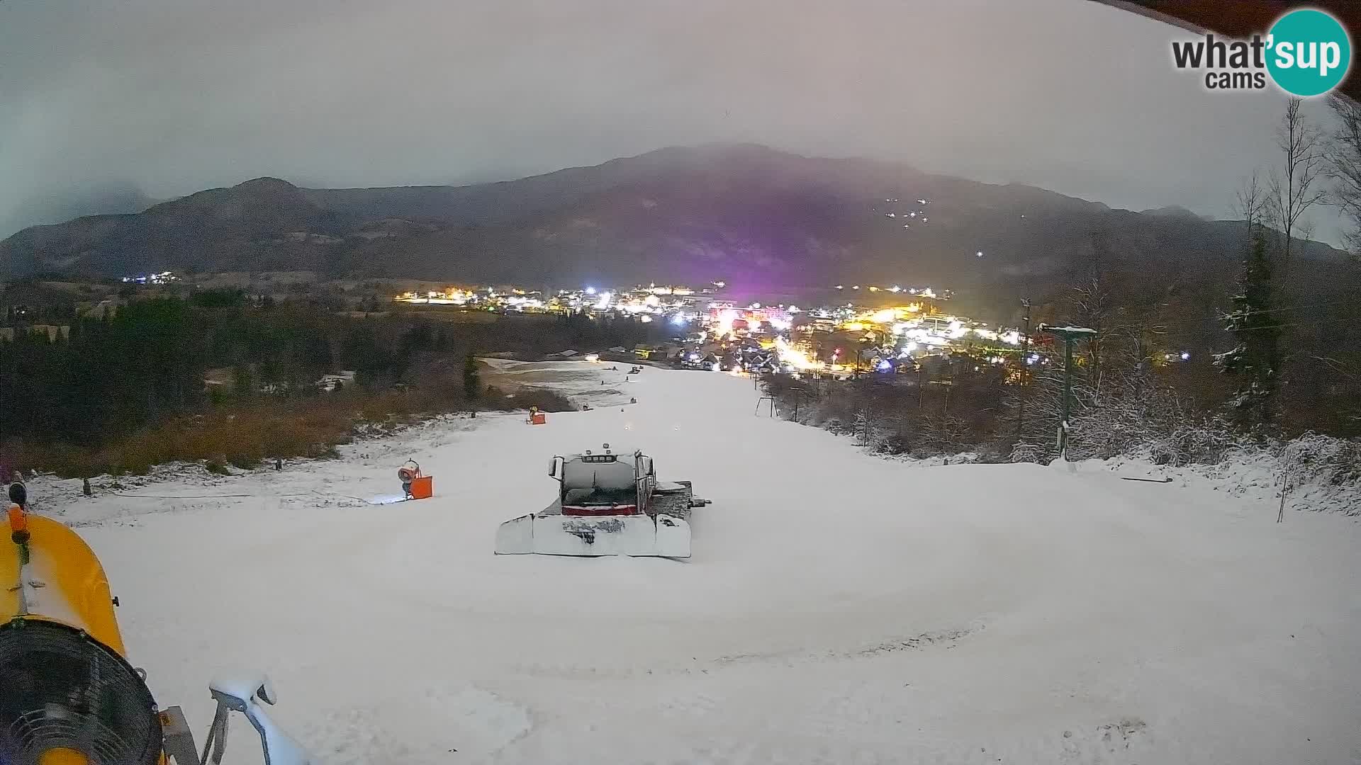 Webcam Bohinjska Bistrica – Vista live dalla stazione sciistica Kozji Hrbet
