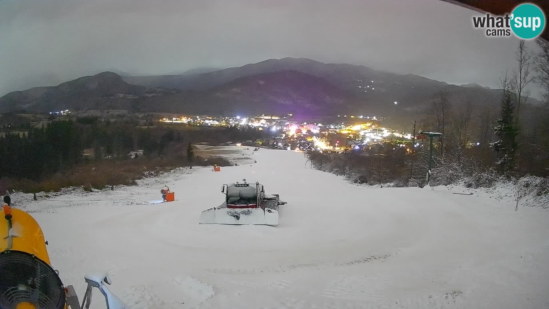 Webcam Bohinjska Bistrica – Live View from Kozji Hrbet Ski Station