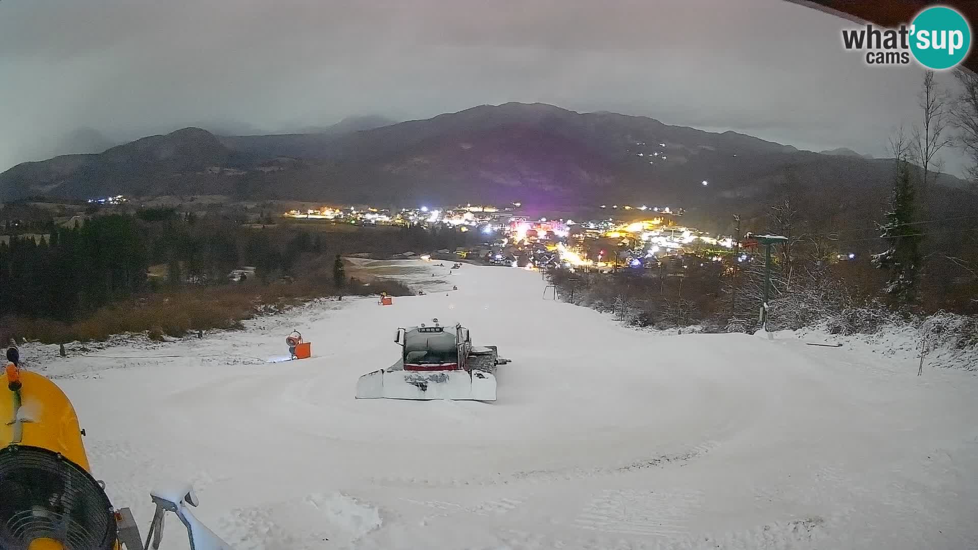 Spletna kamera Bohinjska Bistrica – Pogled v živo s smučišča Kozji Hrbet