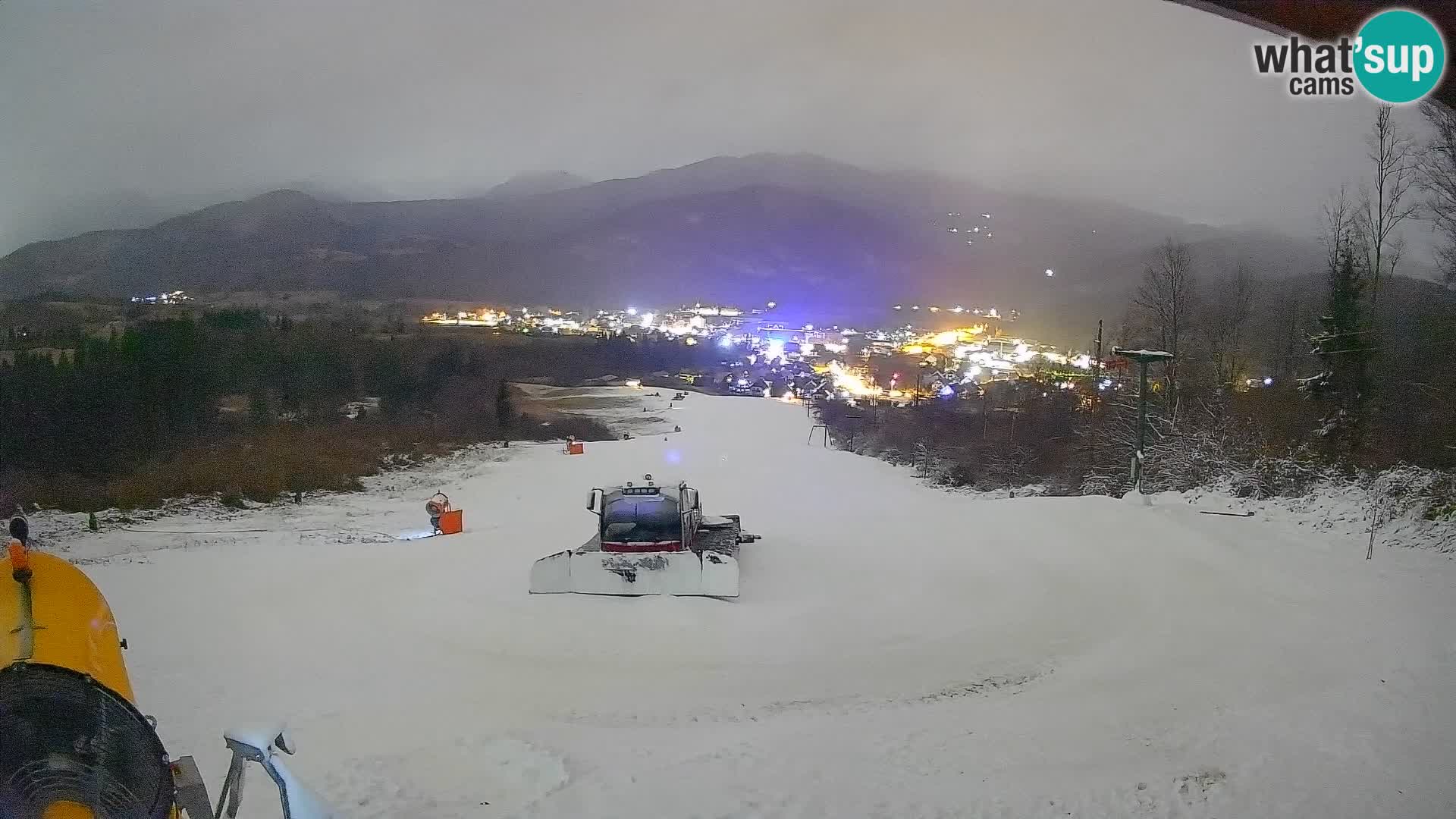 Webcam Bohinjska Bistrica – Vista live dalla stazione sciistica Kozji Hrbet