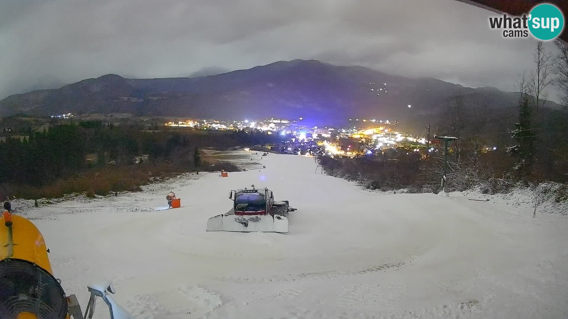 Webcam Bohinjska Bistrica – Vista live dalla stazione sciistica Kozji Hrbet