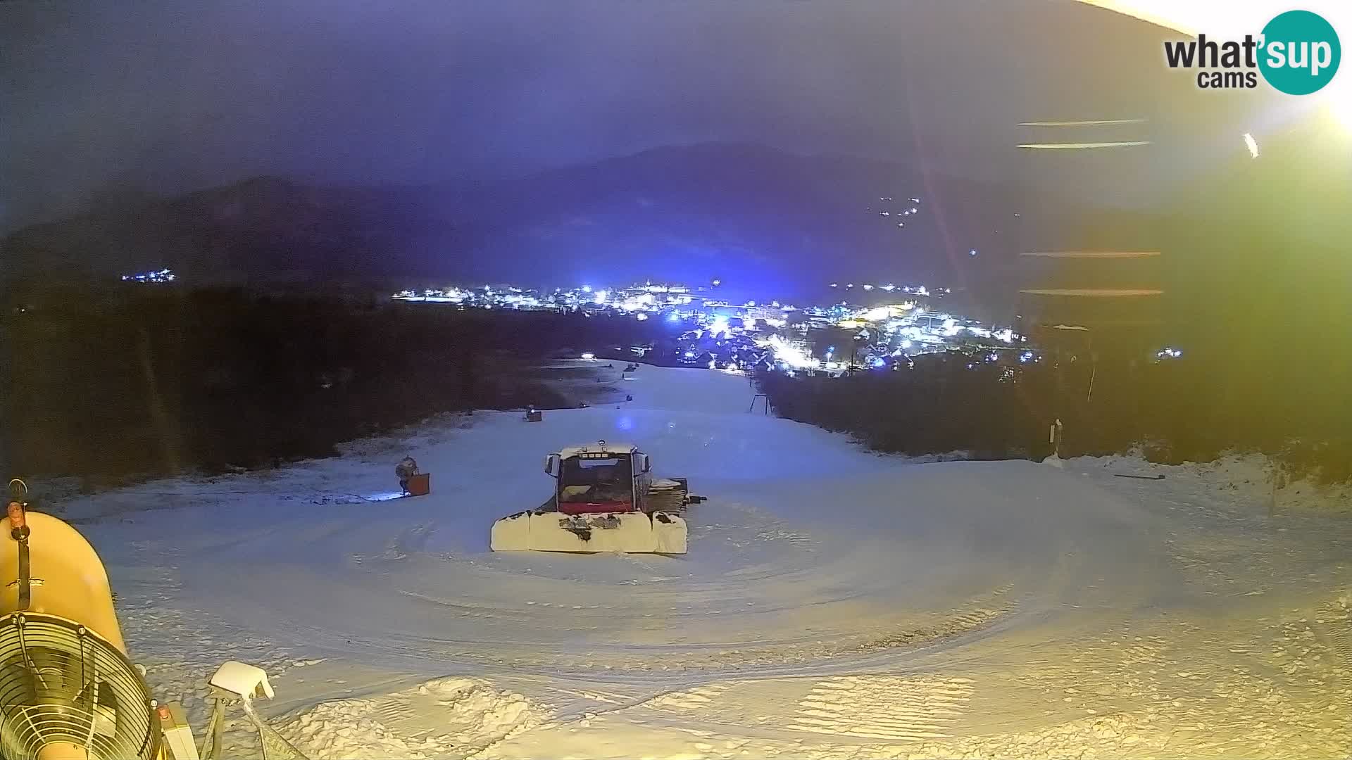 Webcam Bohinjska Bistrica – Vista live dalla stazione sciistica Kozji Hrbet