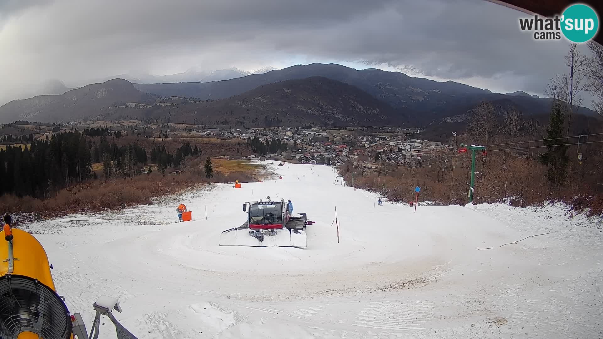 Webcam Bohinjska Bistrica – Live View from Kozji Hrbet Ski Station