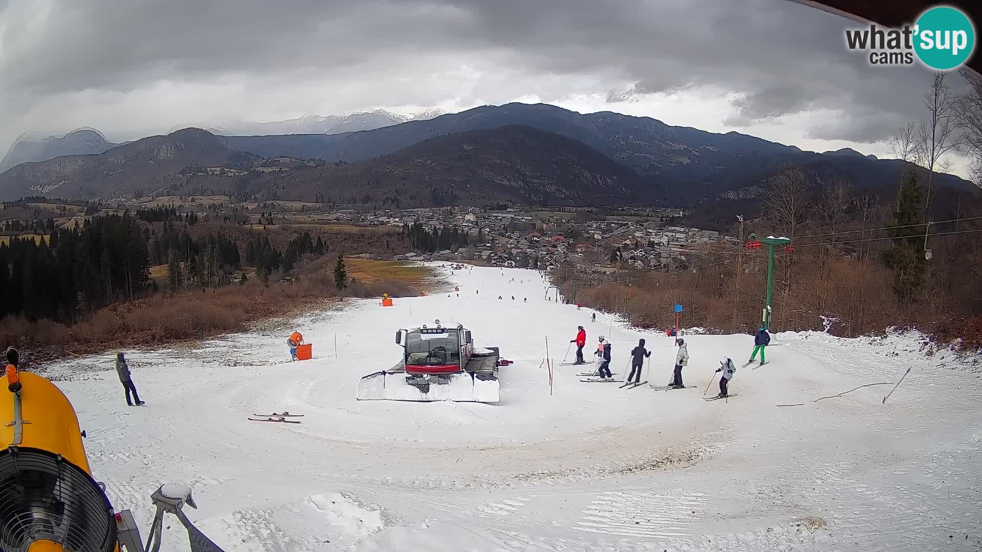 Webcam Bohinjska Bistrica – Live View from Kozji Hrbet Ski Station