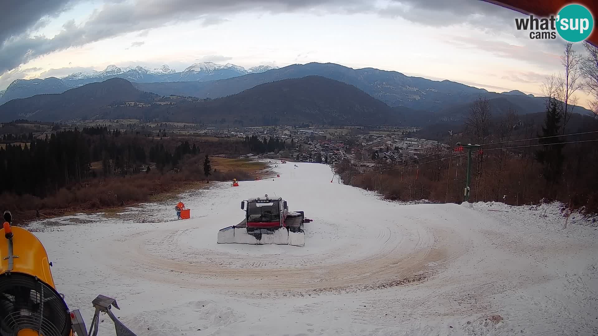 Webcam Bohinjska Bistrica – Vista live dalla stazione sciistica Kozji Hrbet