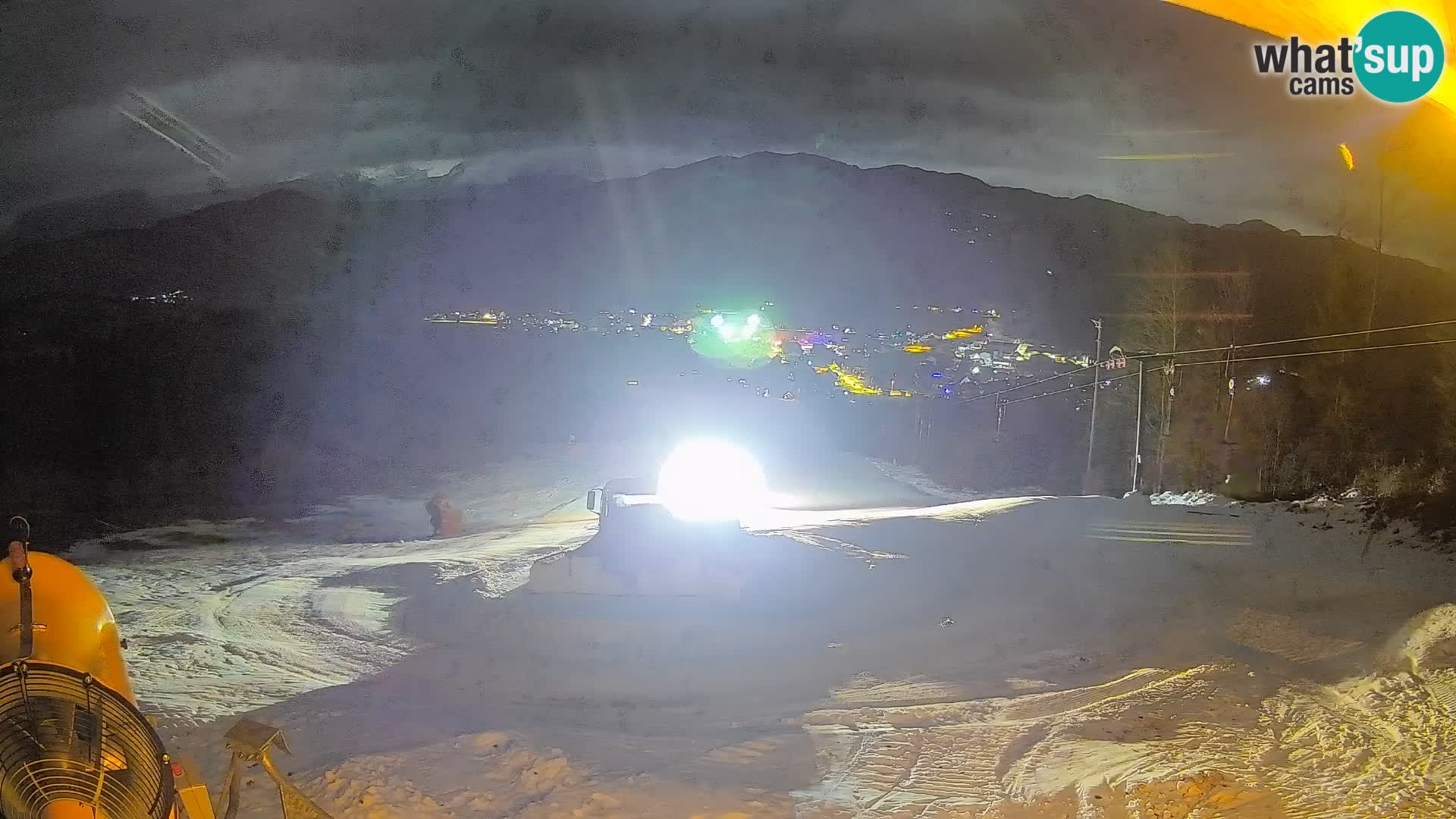 Spletna kamera Bohinjska Bistrica – Pogled v živo s smučišča Kozji Hrbet