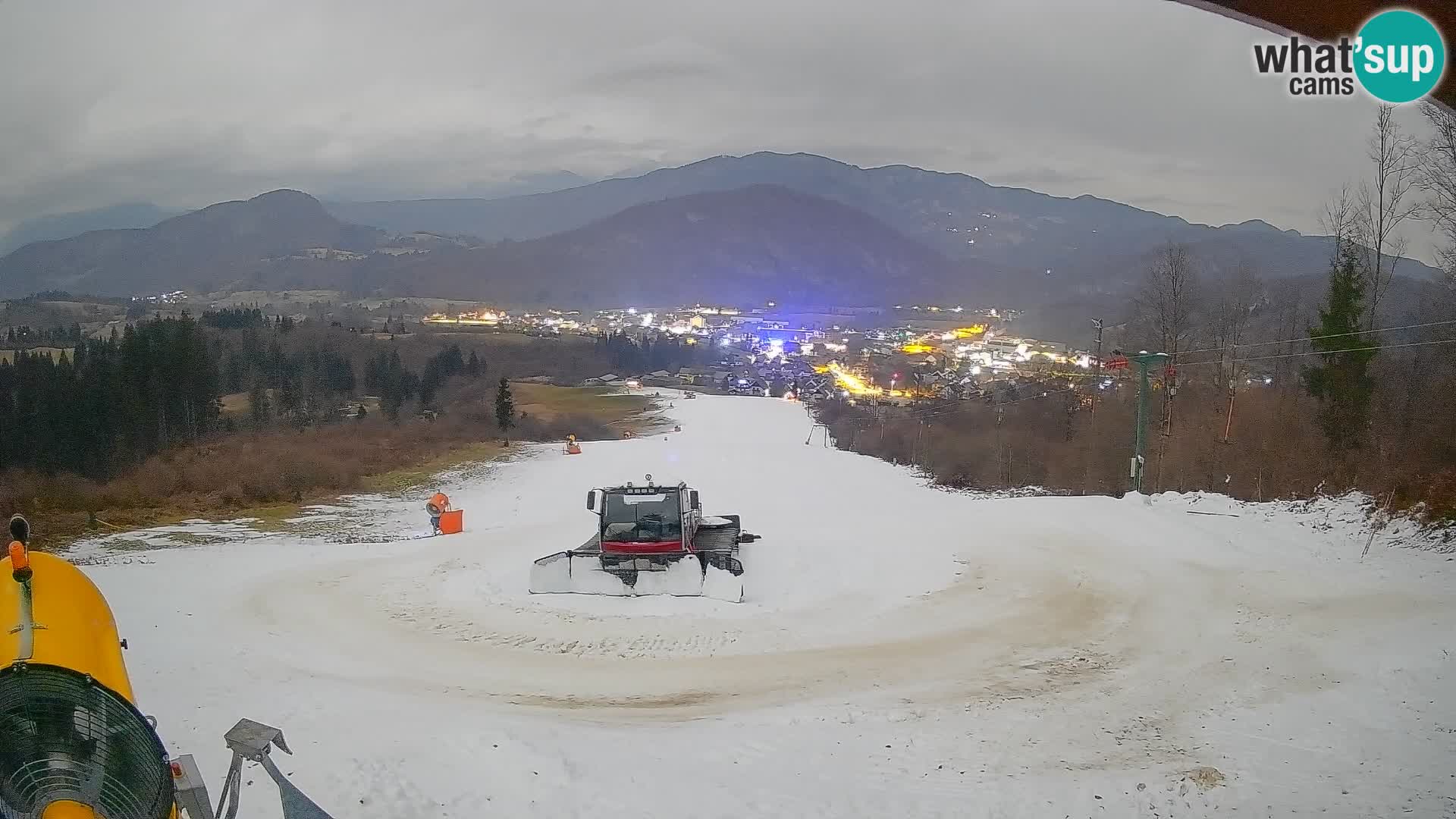 Webcam Bohinjska Bistrica – Live View from Kozji Hrbet Ski Station