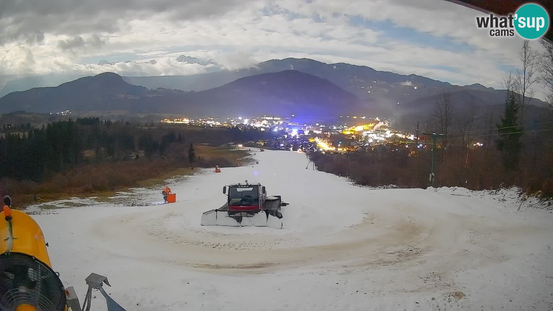 Webcam Bohinjska Bistrica – Live View from Kozji Hrbet Ski Station