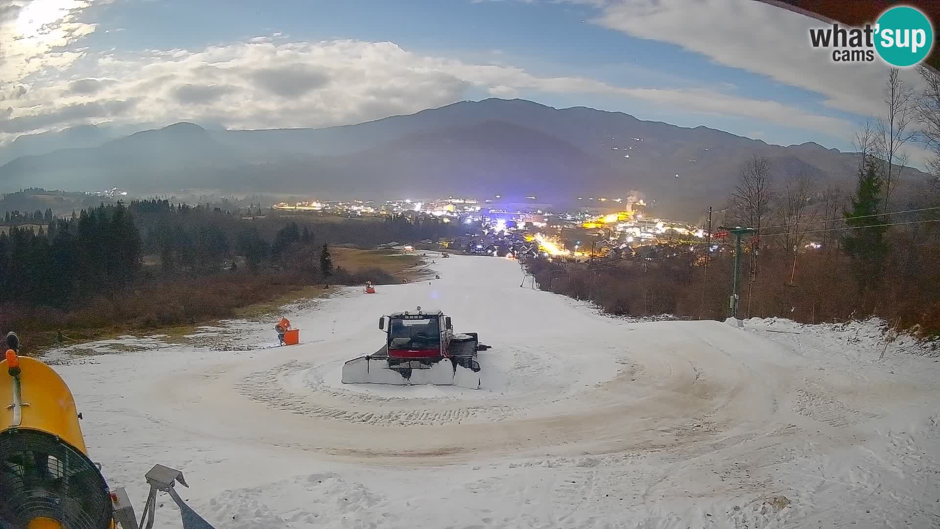 Webcam Bohinjska Bistrica – Vue en direct depuis la station de ski Kozji Hrbet