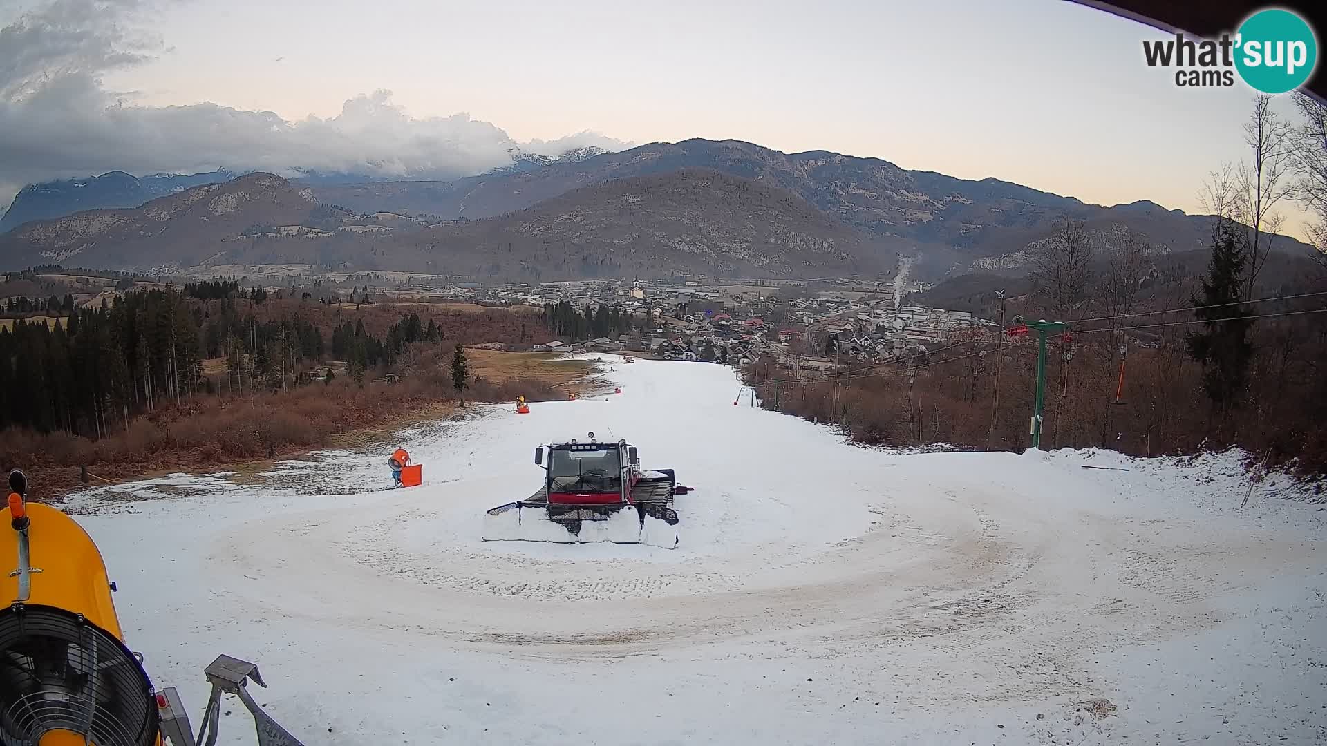 Webcam Bohinjska Bistrica – Vue en direct depuis la station de ski Kozji Hrbet