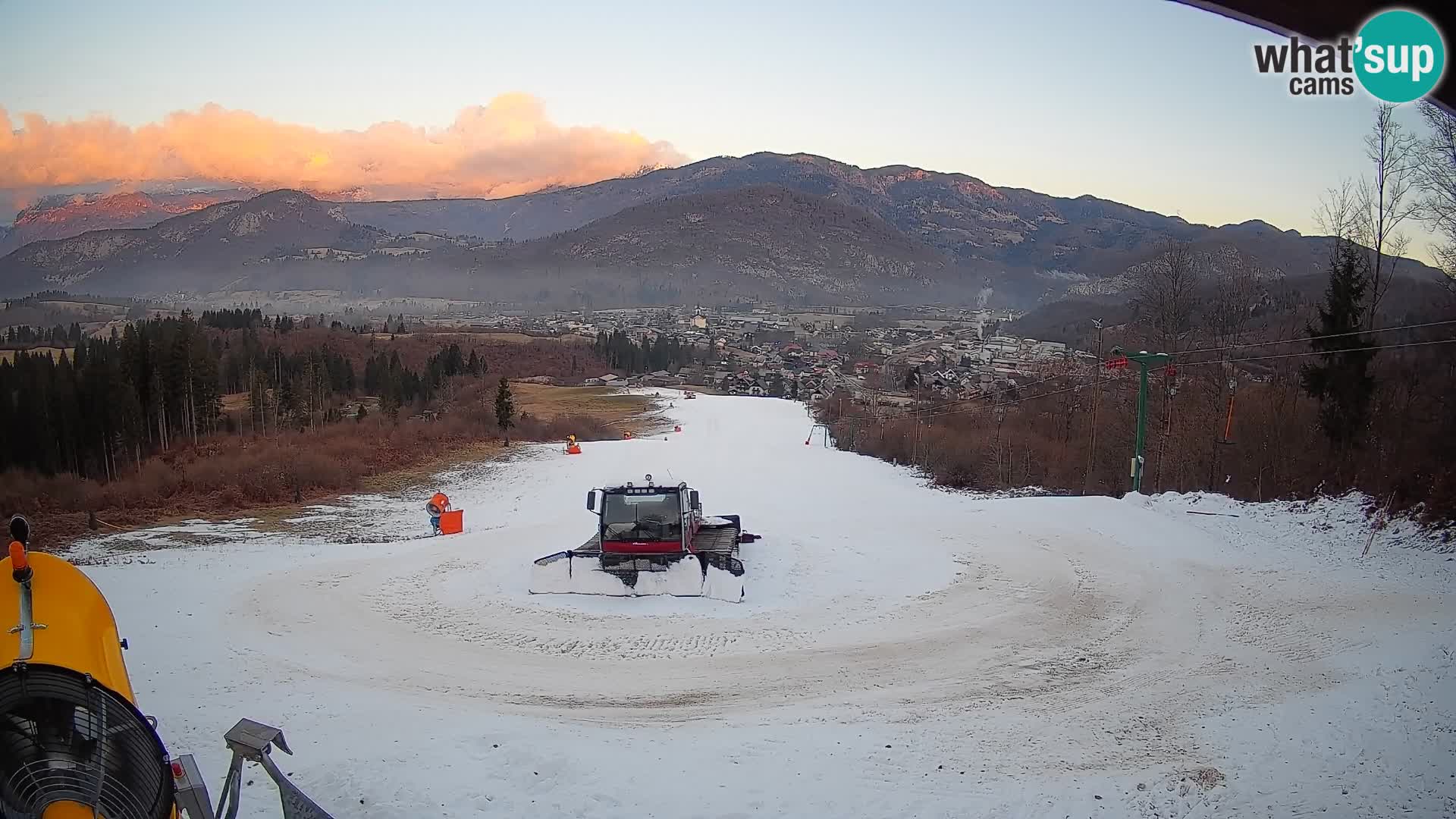Webcam Bohinjska Bistrica – Vue en direct depuis la station de ski Kozji Hrbet