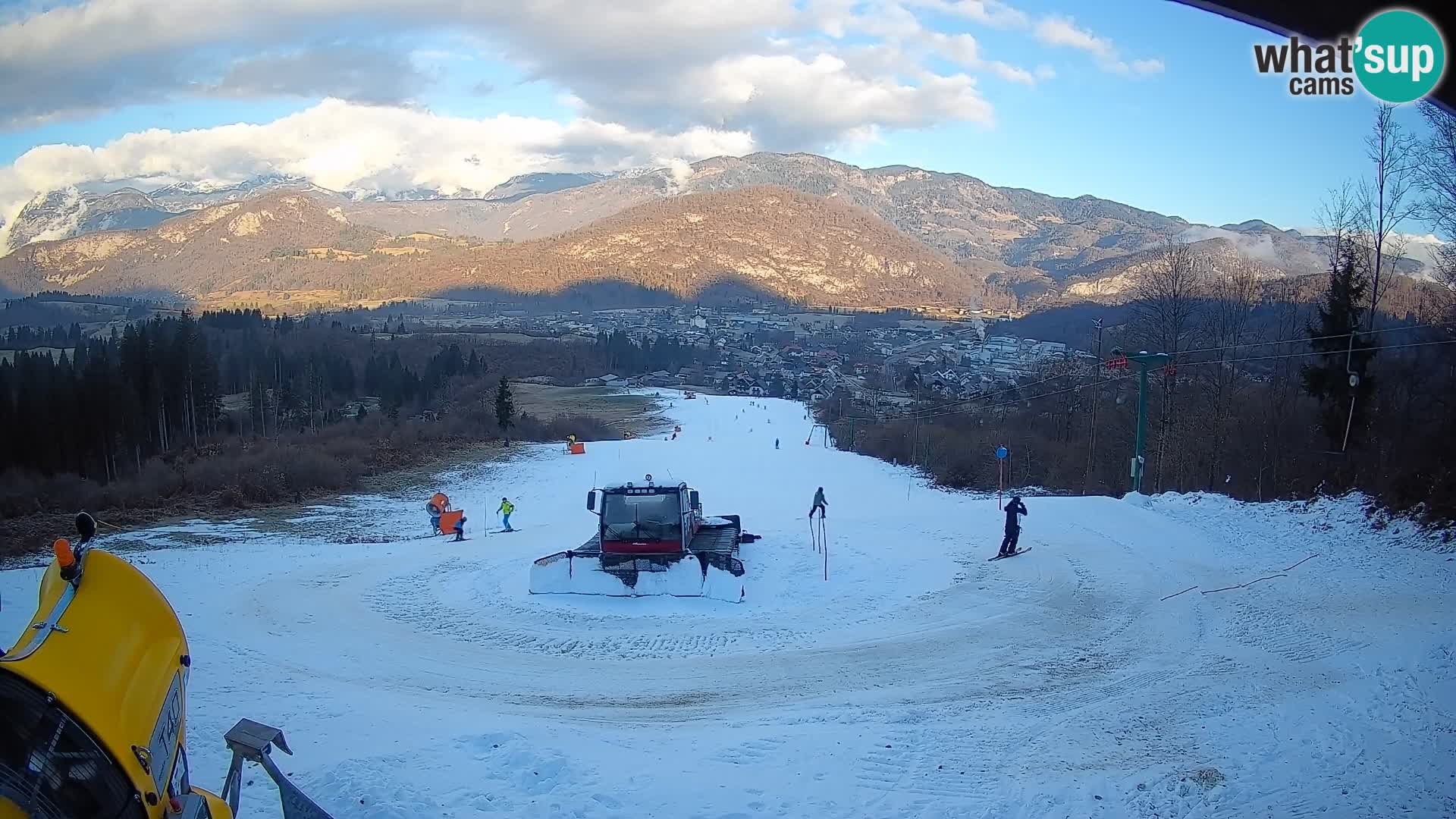 Webcam Bohinjska Bistrica – Vista live dalla stazione sciistica Kozji Hrbet