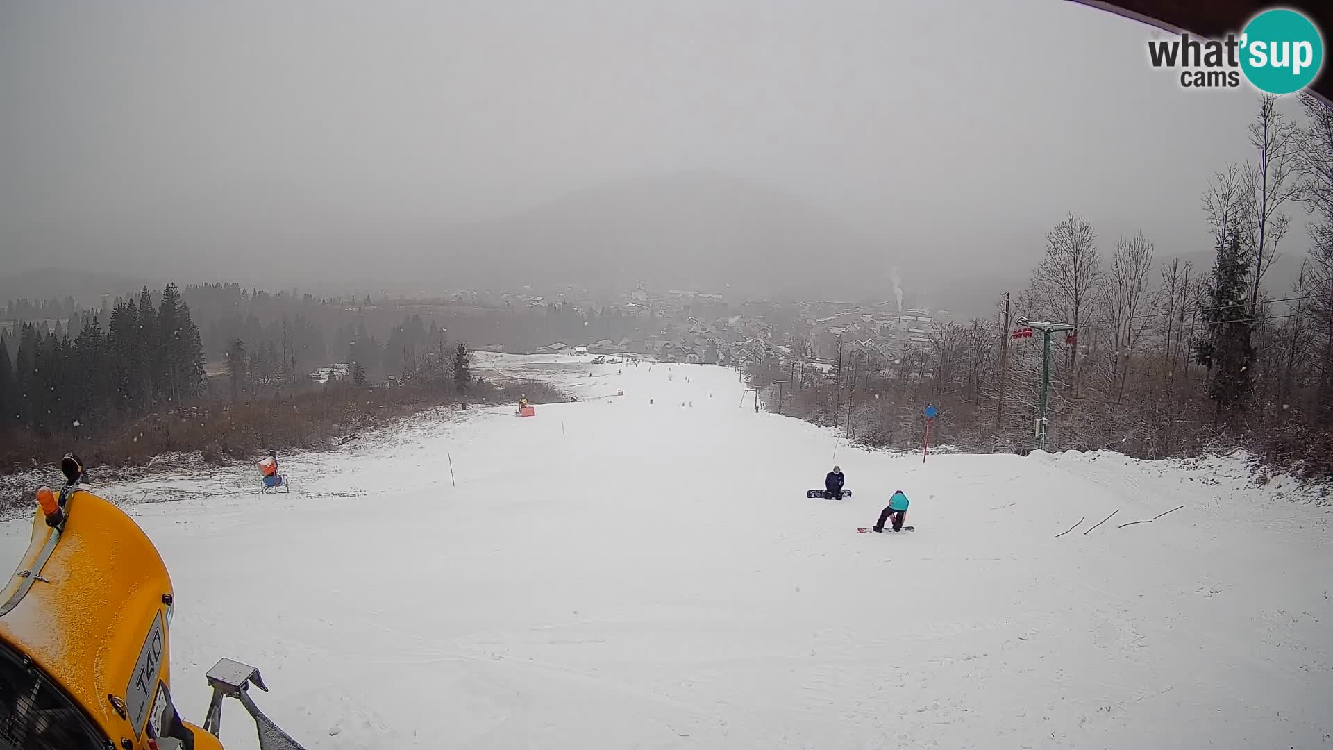 Webcam Bohinjska Bistrica – Vista live dalla stazione sciistica Kozji Hrbet