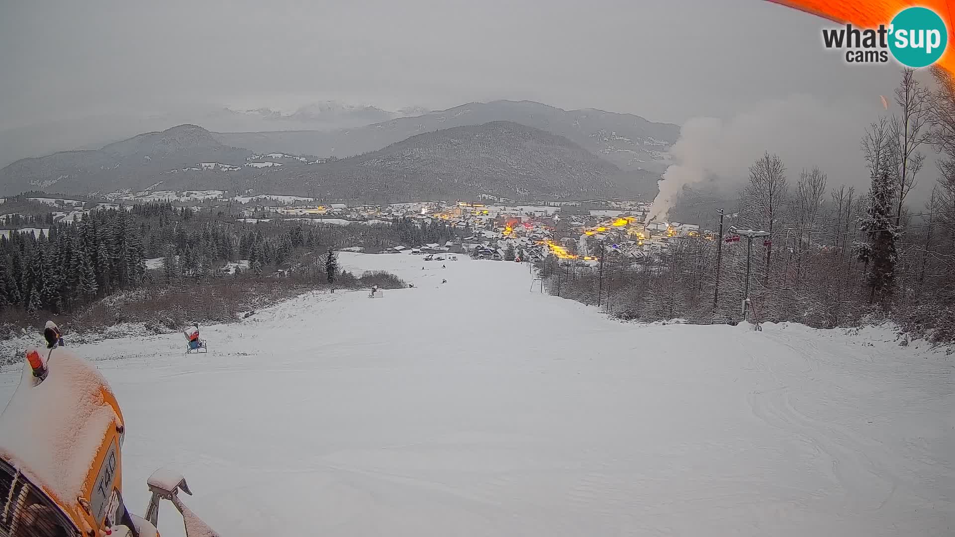 Cámara en vivo Bohinjska Bistrica – Vista en directo desde la estación de esquí Kozji Hrbet