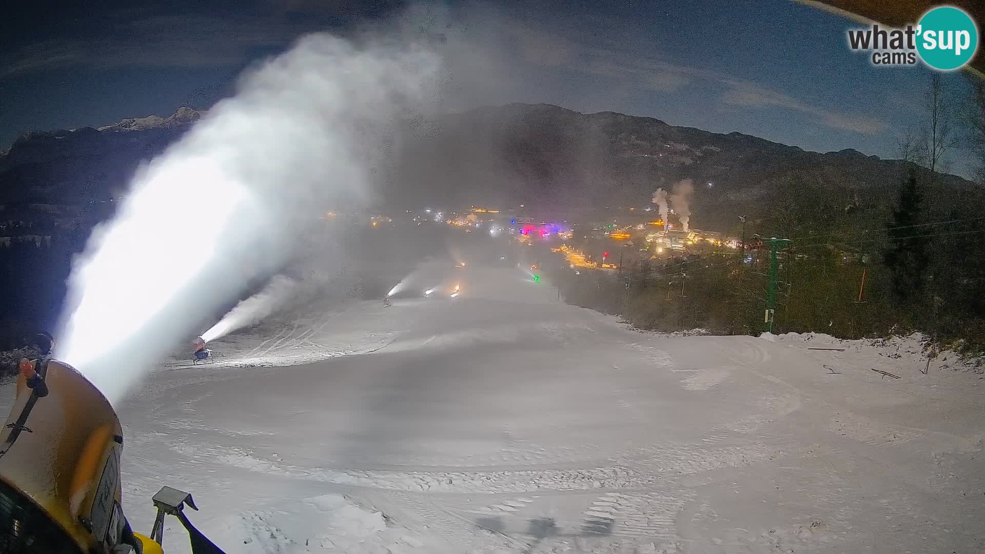 Webcam Bohinjska Bistrica – Vue en direct depuis la station de ski Kozji Hrbet