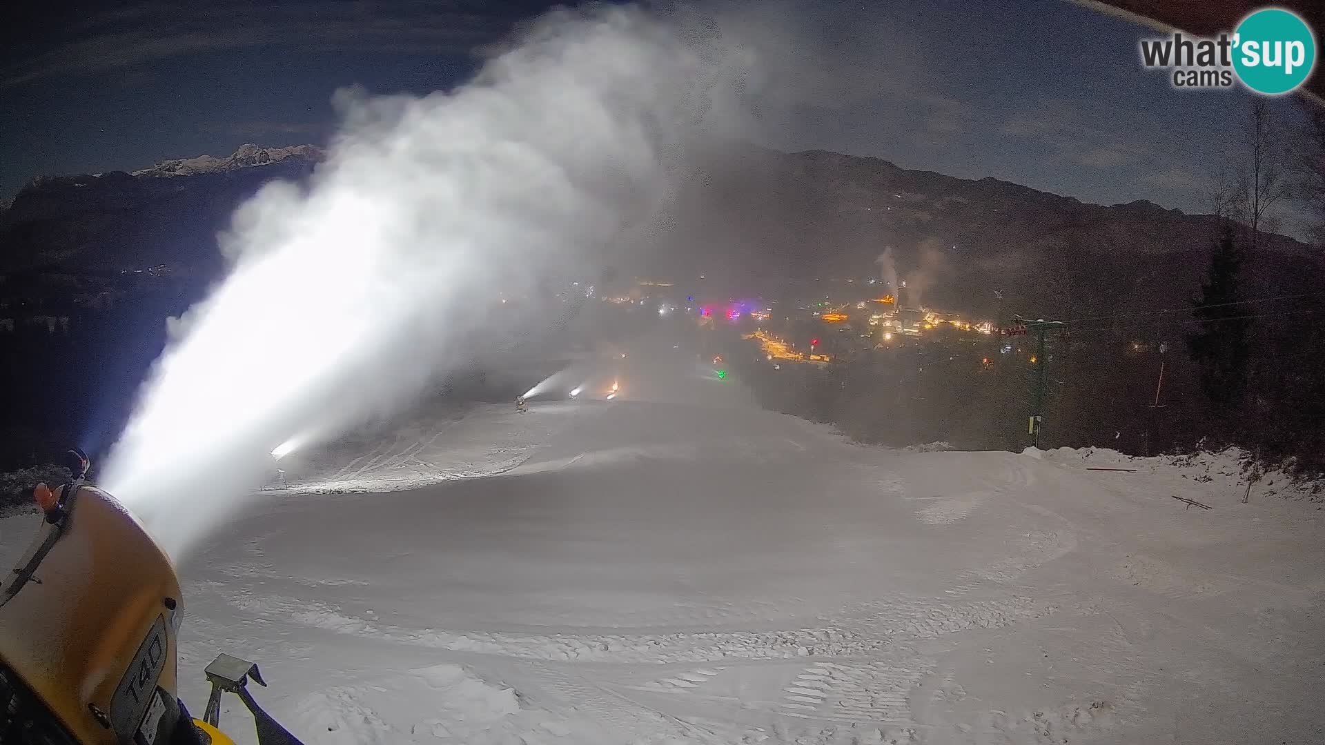 Webcam Bohinjska Bistrica – Live View from Kozji Hrbet Ski Station