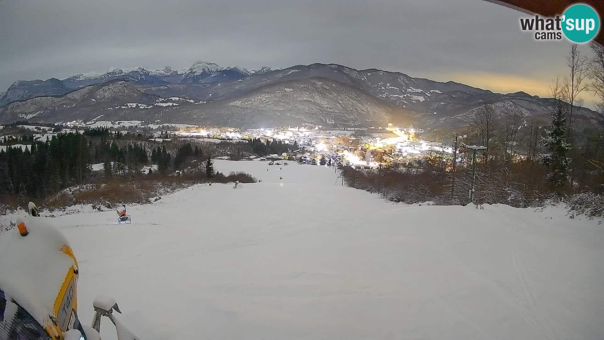 Webcam Bohinjska Bistrica – Vista live dalla stazione sciistica Kozji Hrbet