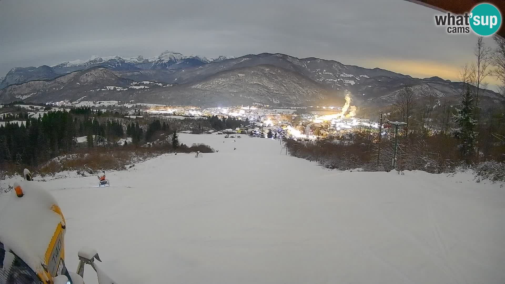 Webcam Bohinjska Bistrica – Live View from Kozji Hrbet Ski Station