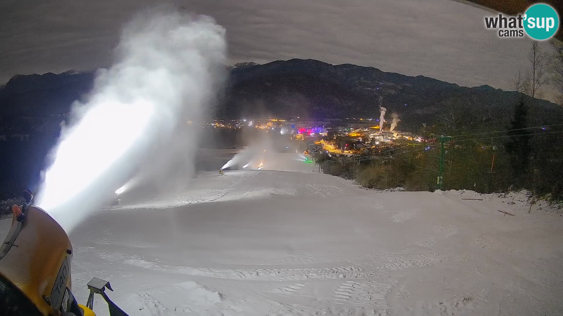 Livekamera Bohinjska Bistrica – Liveblick von der Skistation Kozji Hrbet