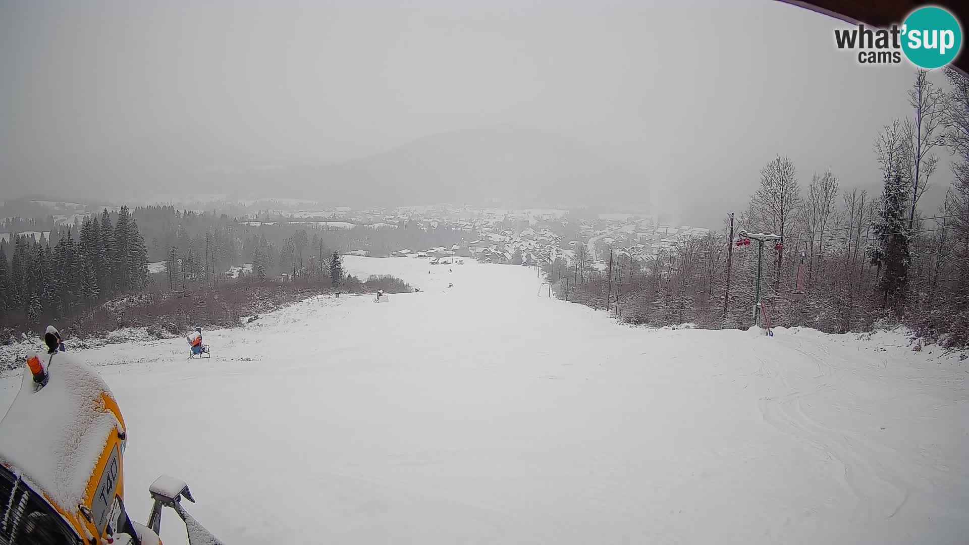 Livekamera Bohinjska Bistrica – Liveblick von der Skistation Kozji Hrbet