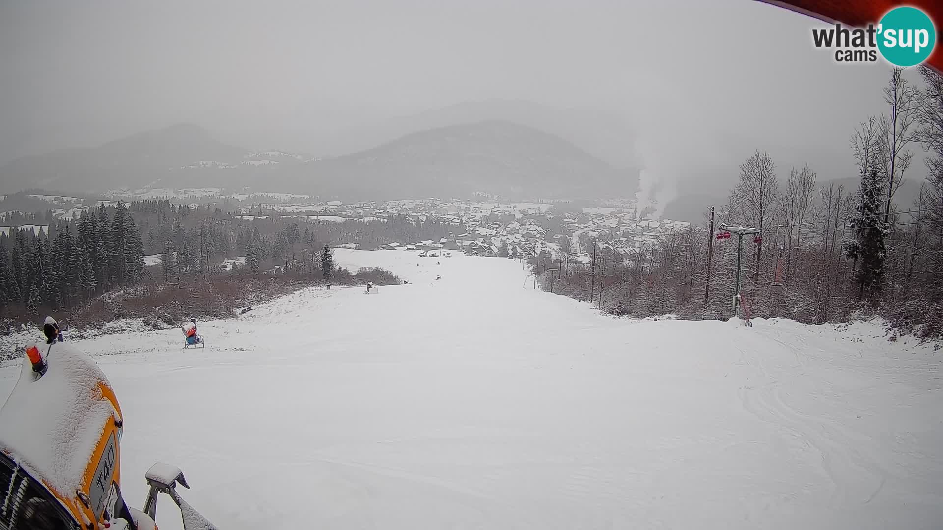 Webcam Bohinjska Bistrica – Live View from Kozji Hrbet Ski Station