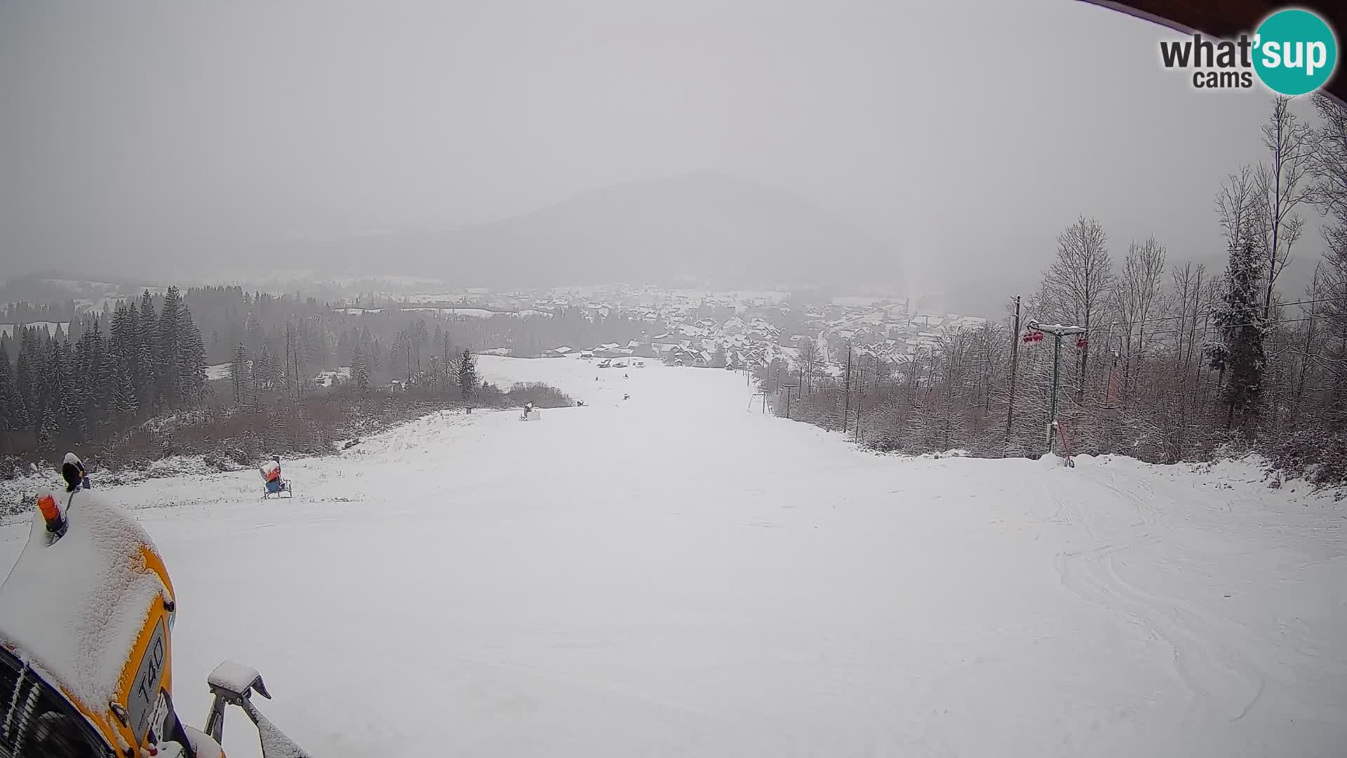 Webcam Bohinjska Bistrica – Live View from Kozji Hrbet Ski Station